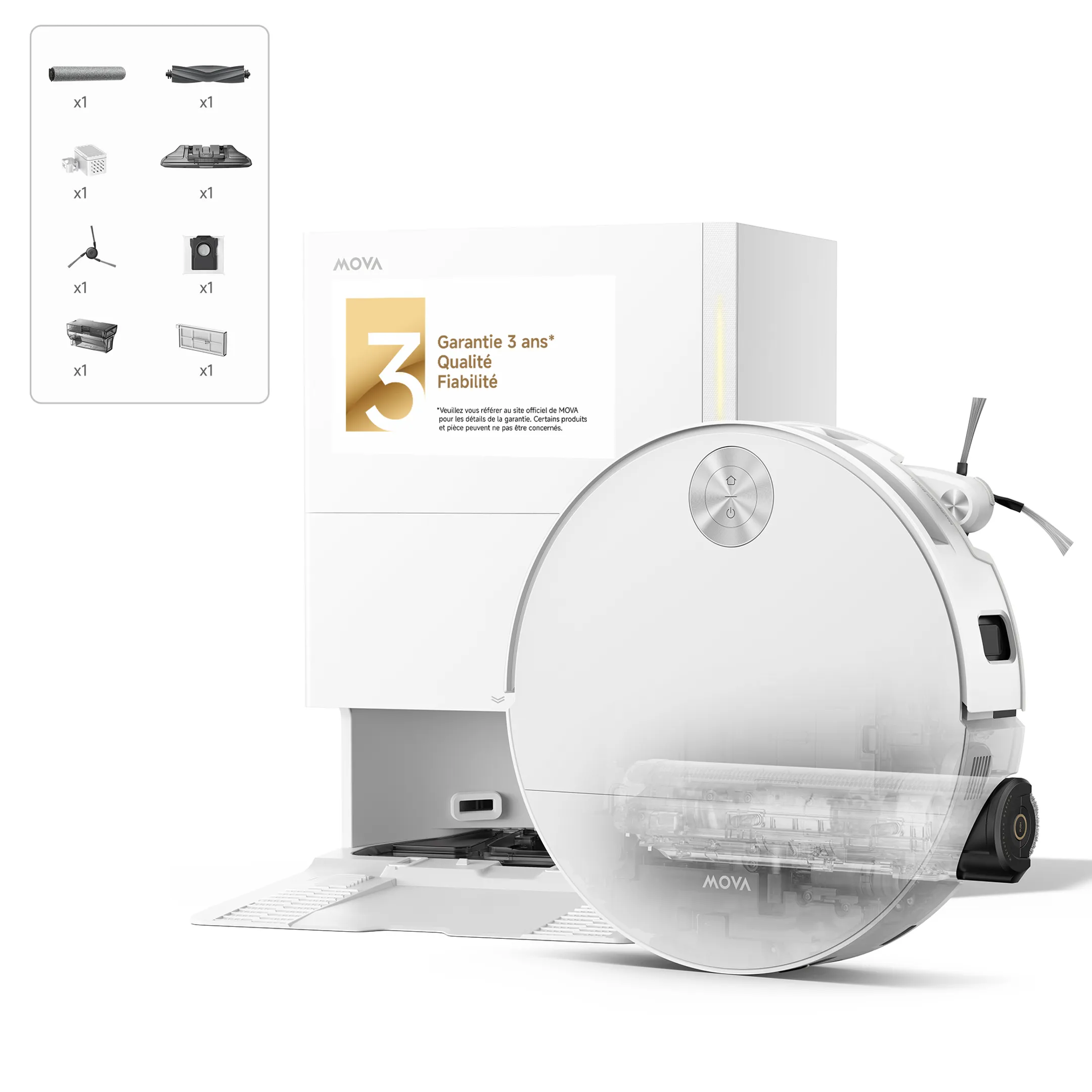 Robotstofzuiger 2in1 S70 Roller