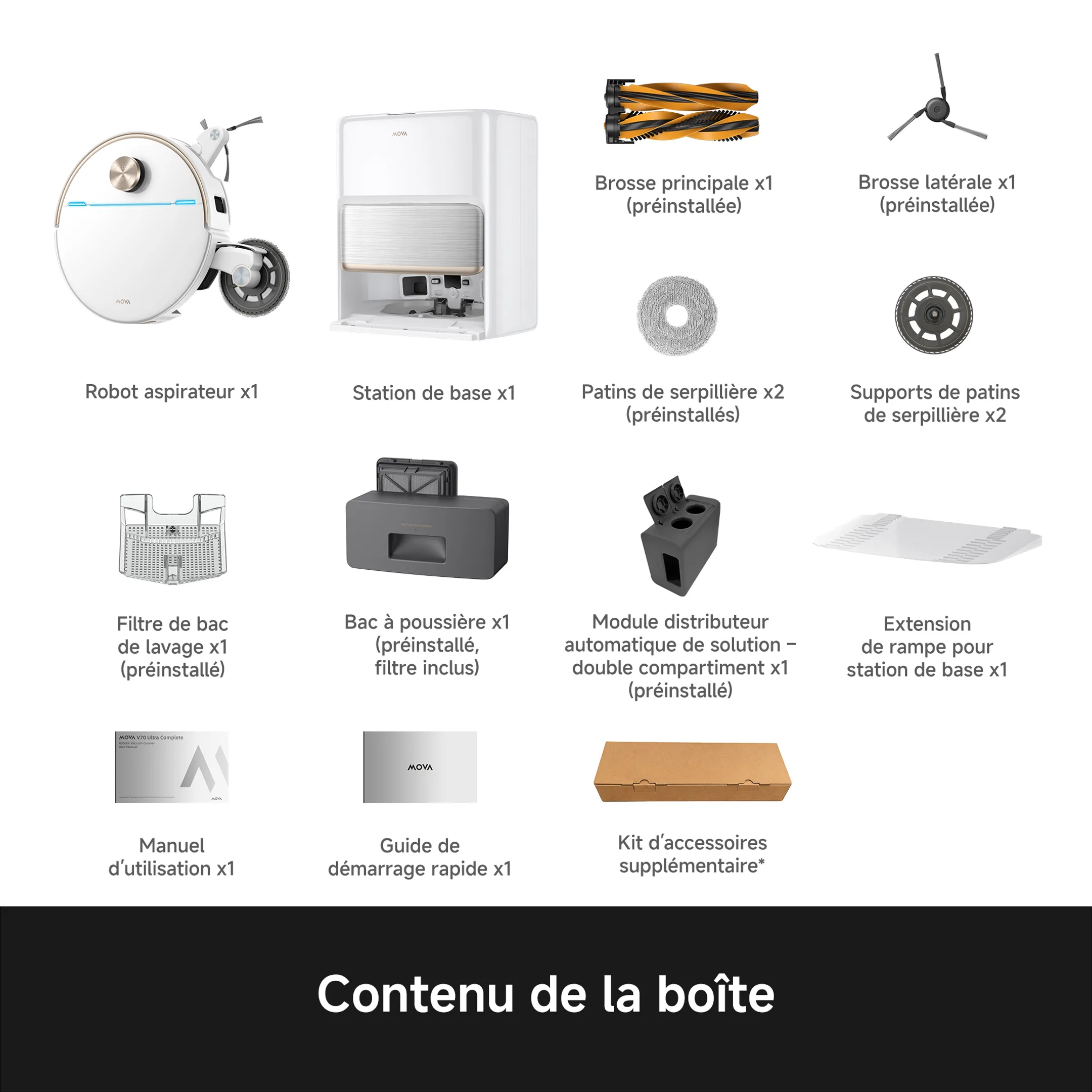 Aspirateur robot 2en1 V70 Ultra Complete