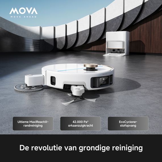 Mova Robotstofsuiger 2in1 V70 Ultra Complete wit, foto 2