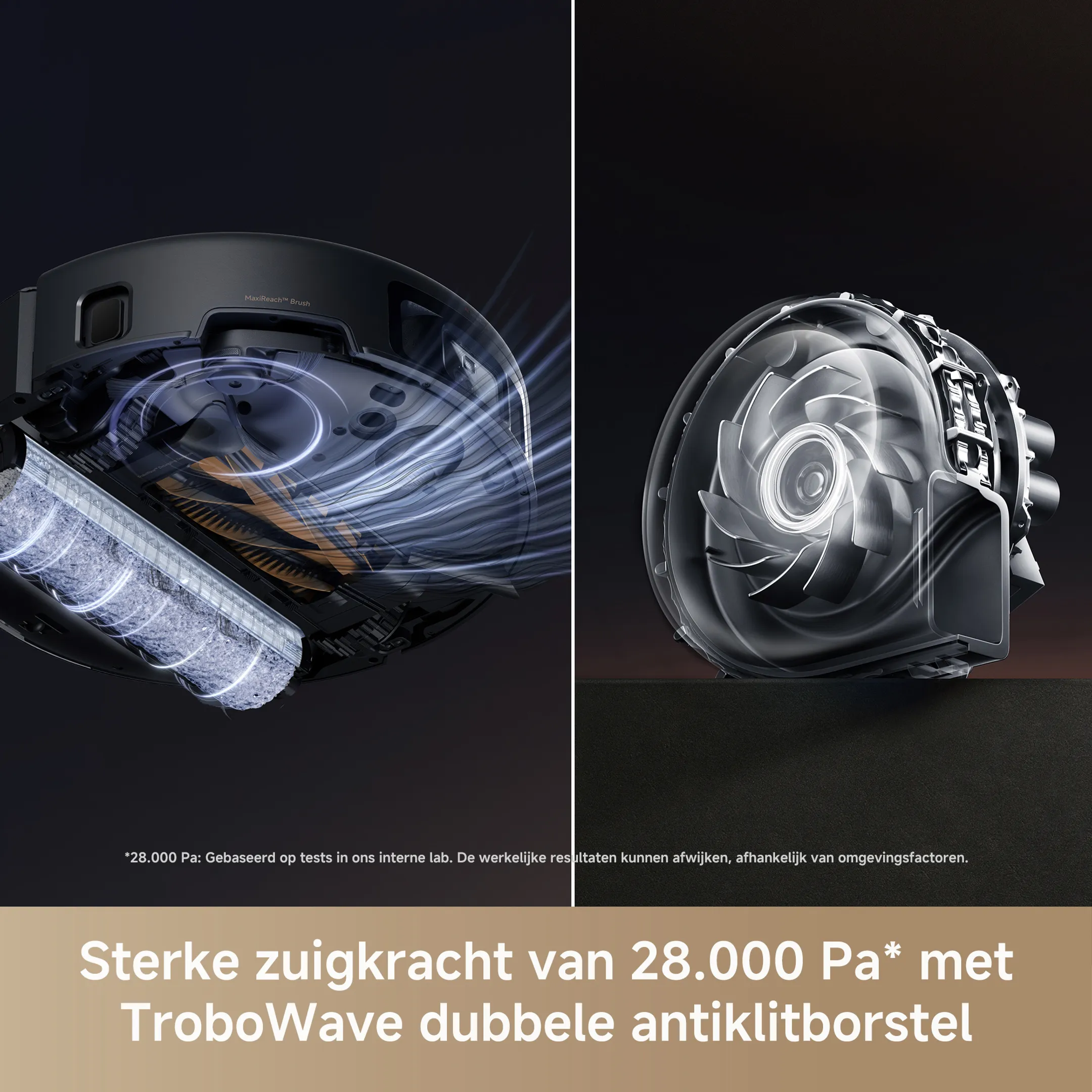 Robotstofzuiger 2in1 Z60 Ultra Roller Complete Black