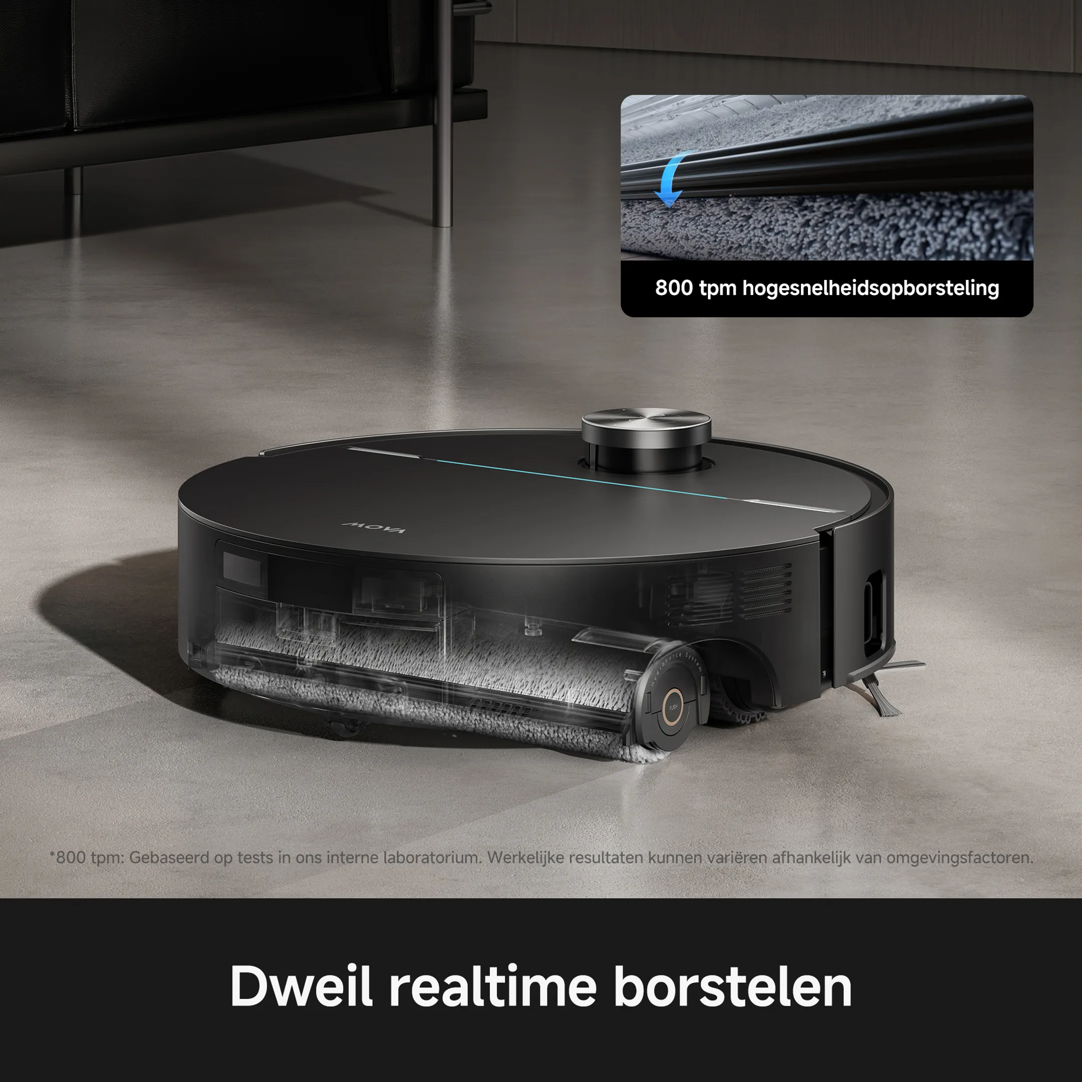 Robotstofzuiger Z70 Ultra Roller