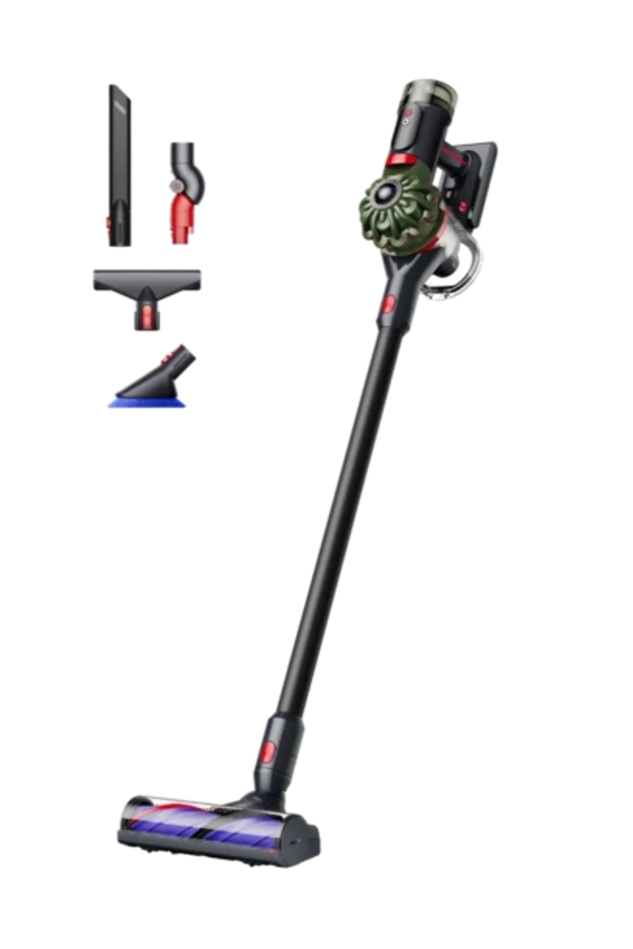 Aspirateur balai V8 Cyclone + Kit de nettoyage pour meubles