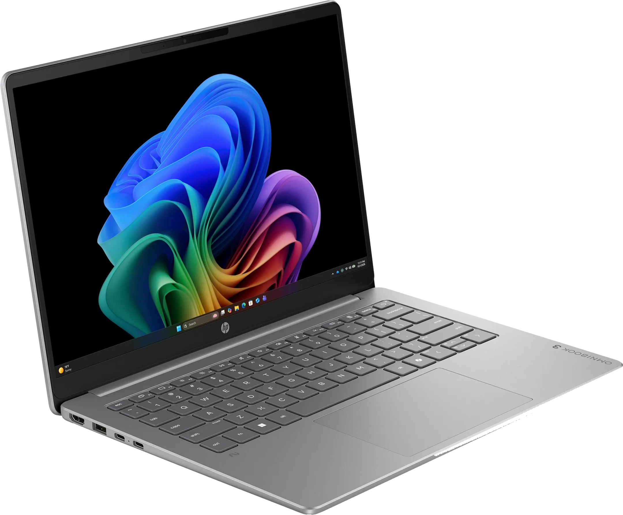 HP Bundel Omnibook 3 14-hz0019nb next Gen AI + Briefcase + Muis