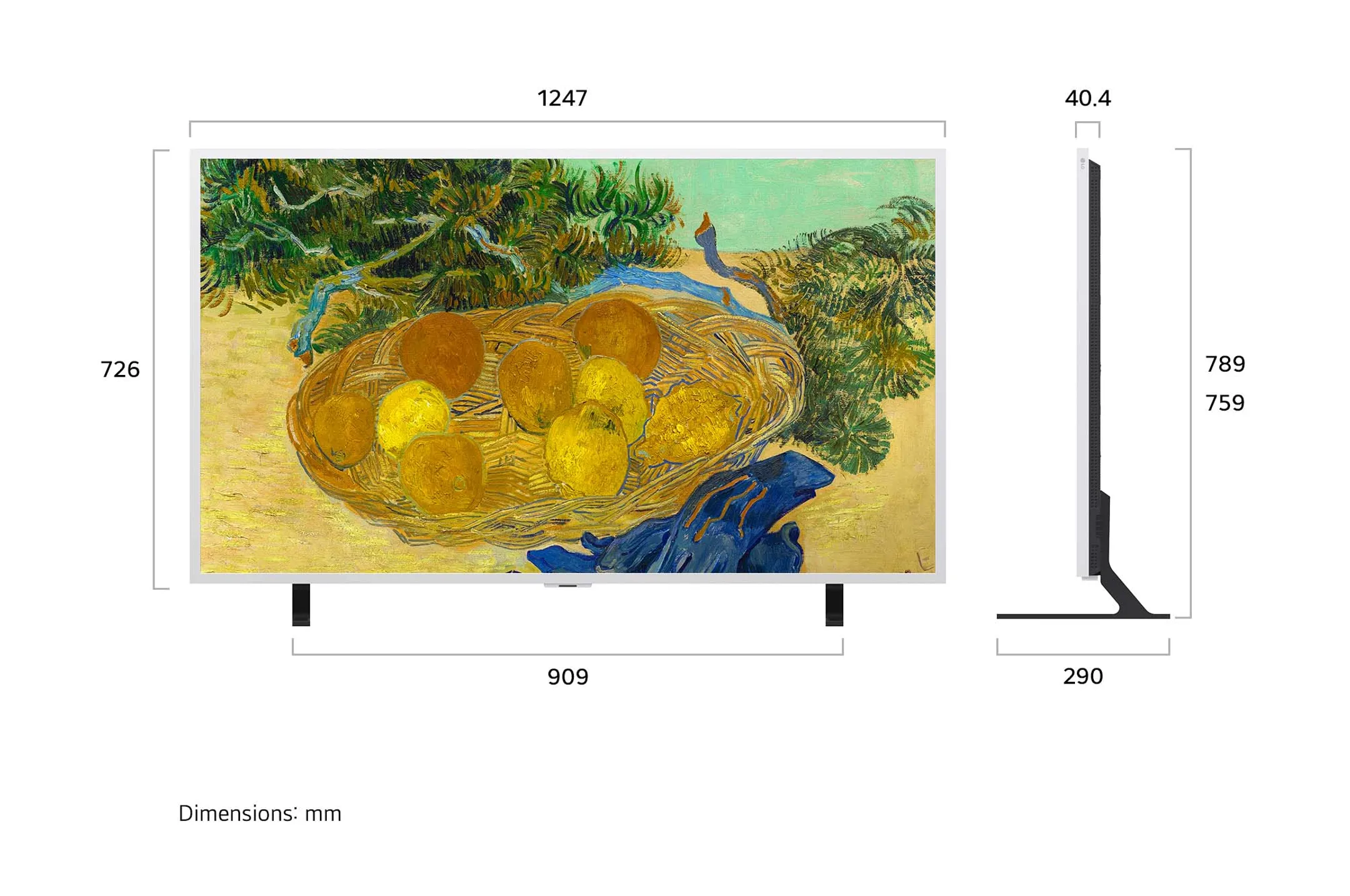 Gallery TV AI 55LX7BLA (2026) - 55 inch