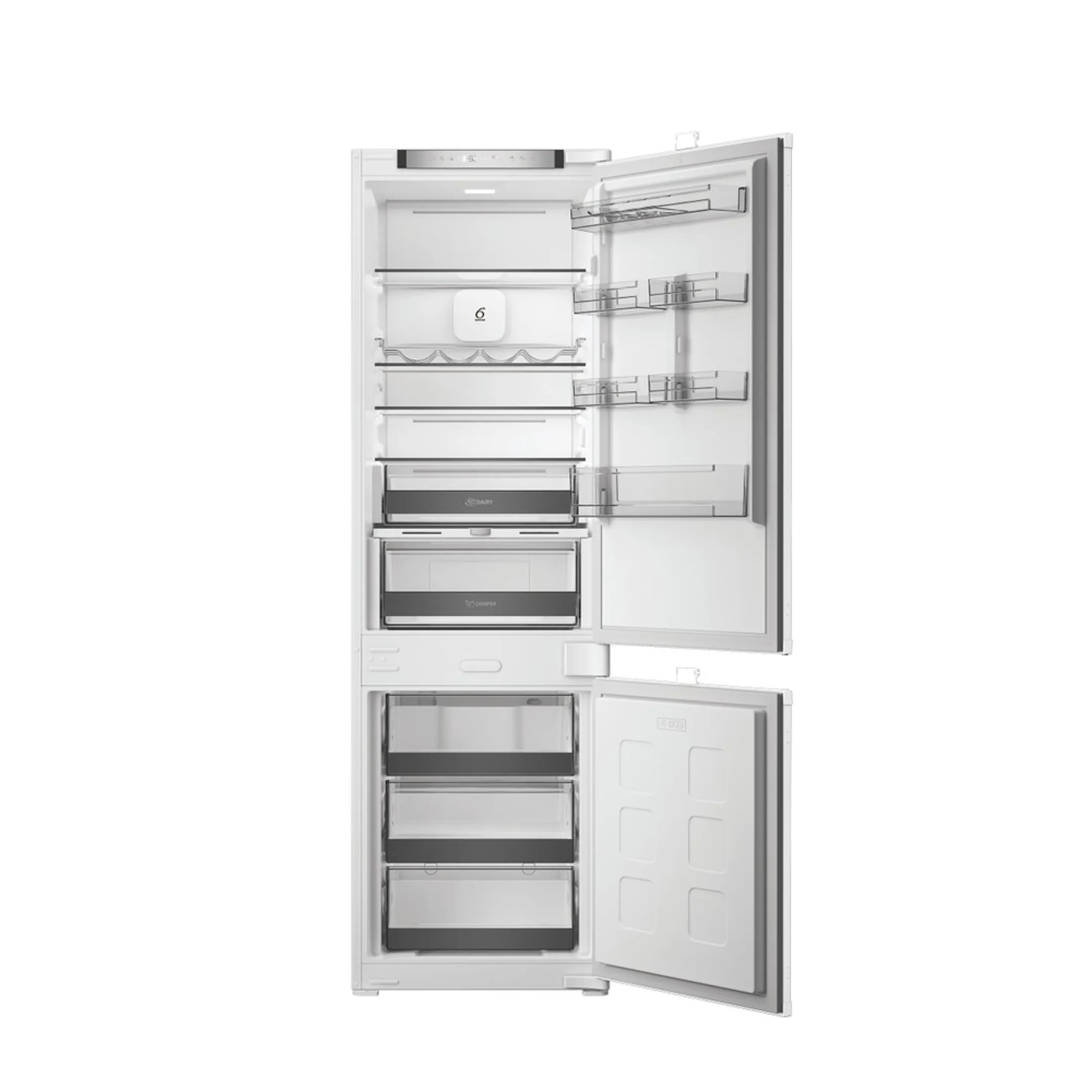 Inbouw koelkast met diepvries WHK25294B6E