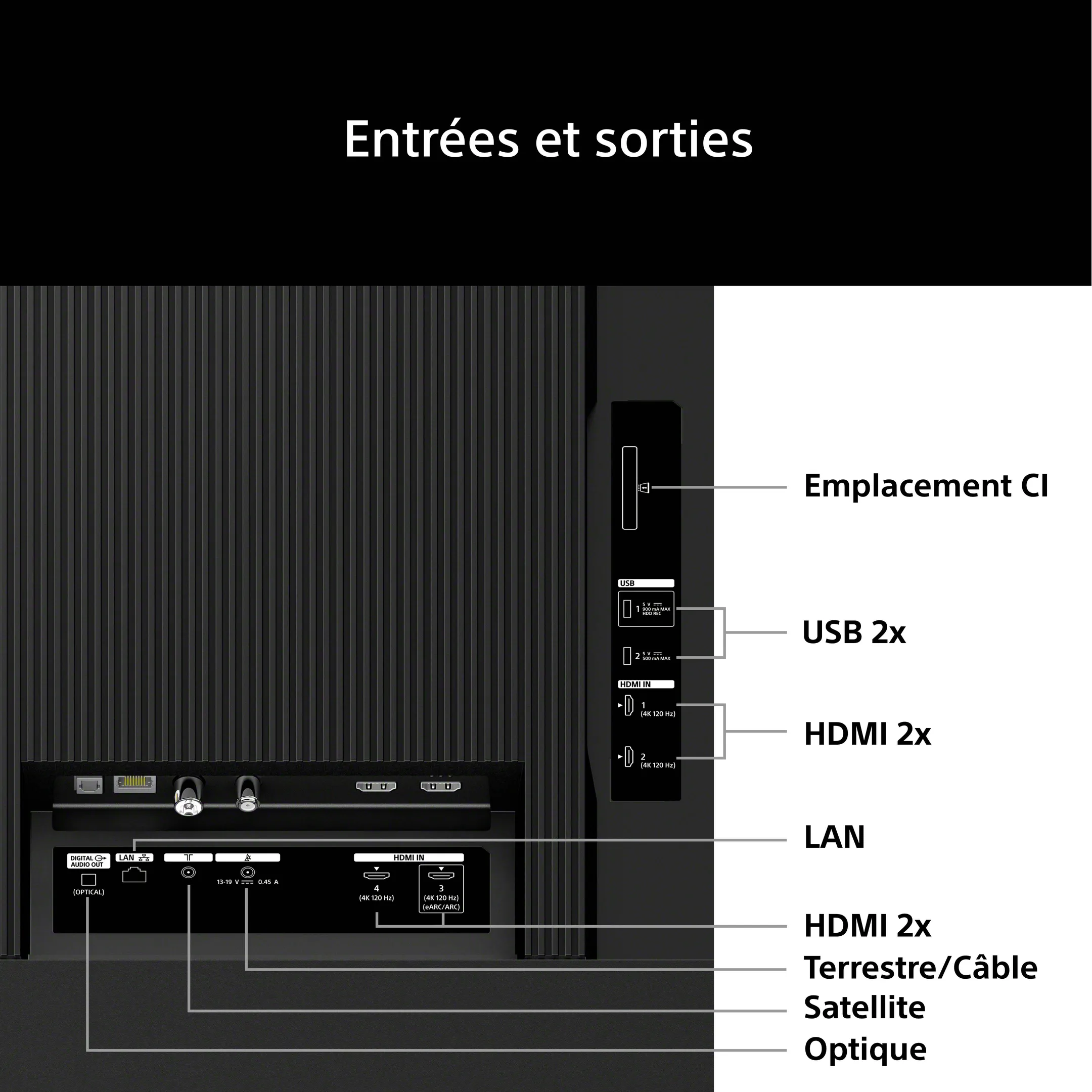LED 4K TV BRAVIA 3 || K55XR39M2PB (2026) - 55 pouces