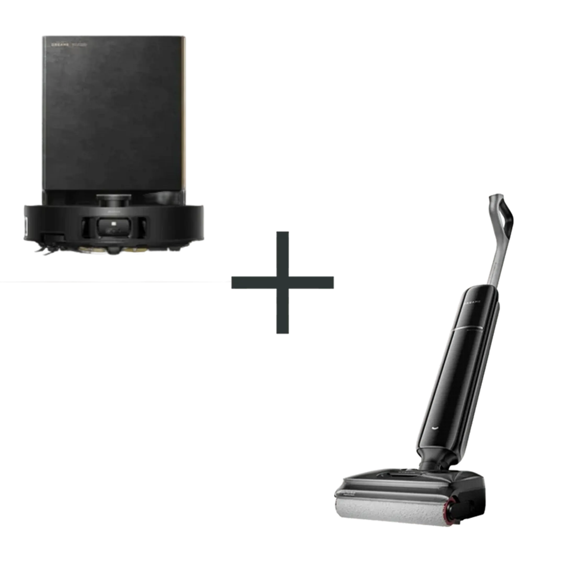 Bundle - Aspirateur robot 2en1 Matrix10 Ultra Black + Nettoyeur de sols T12 Pro