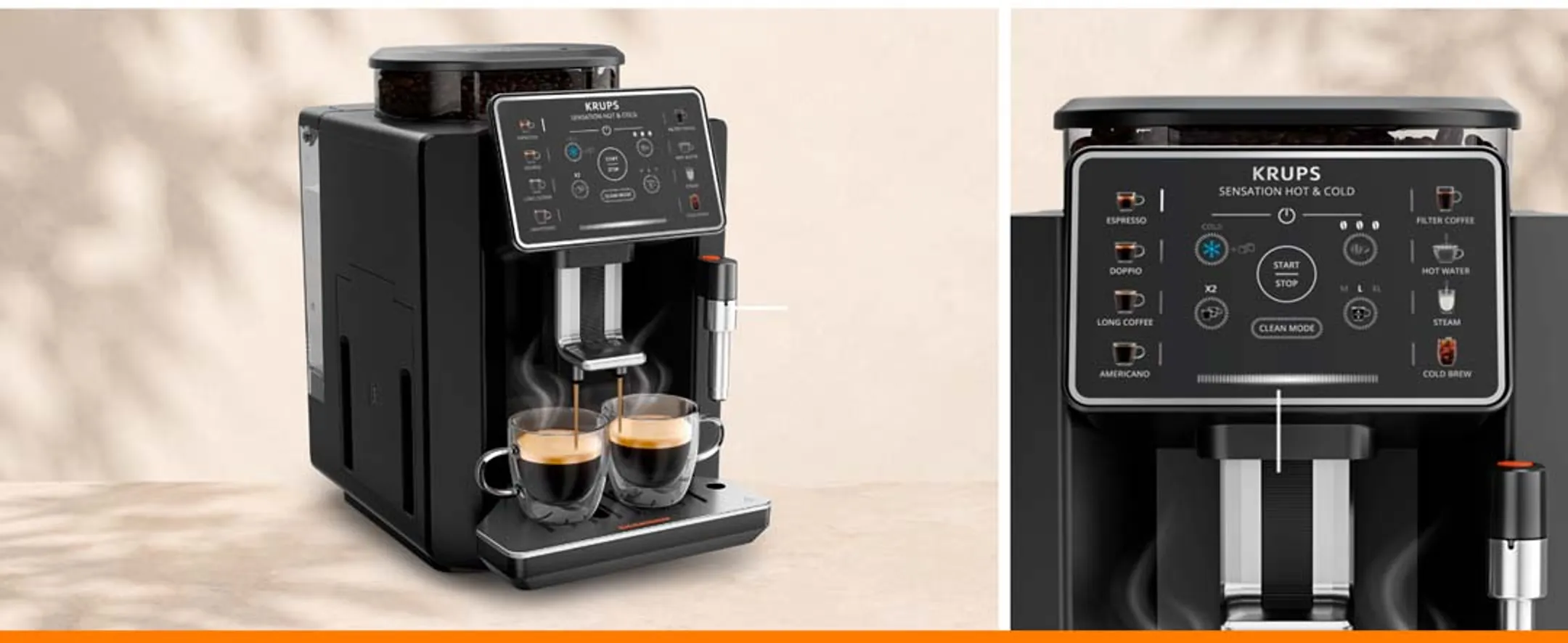Volautomatische koffiemachine Sensation Hot & Cold EA9138E0