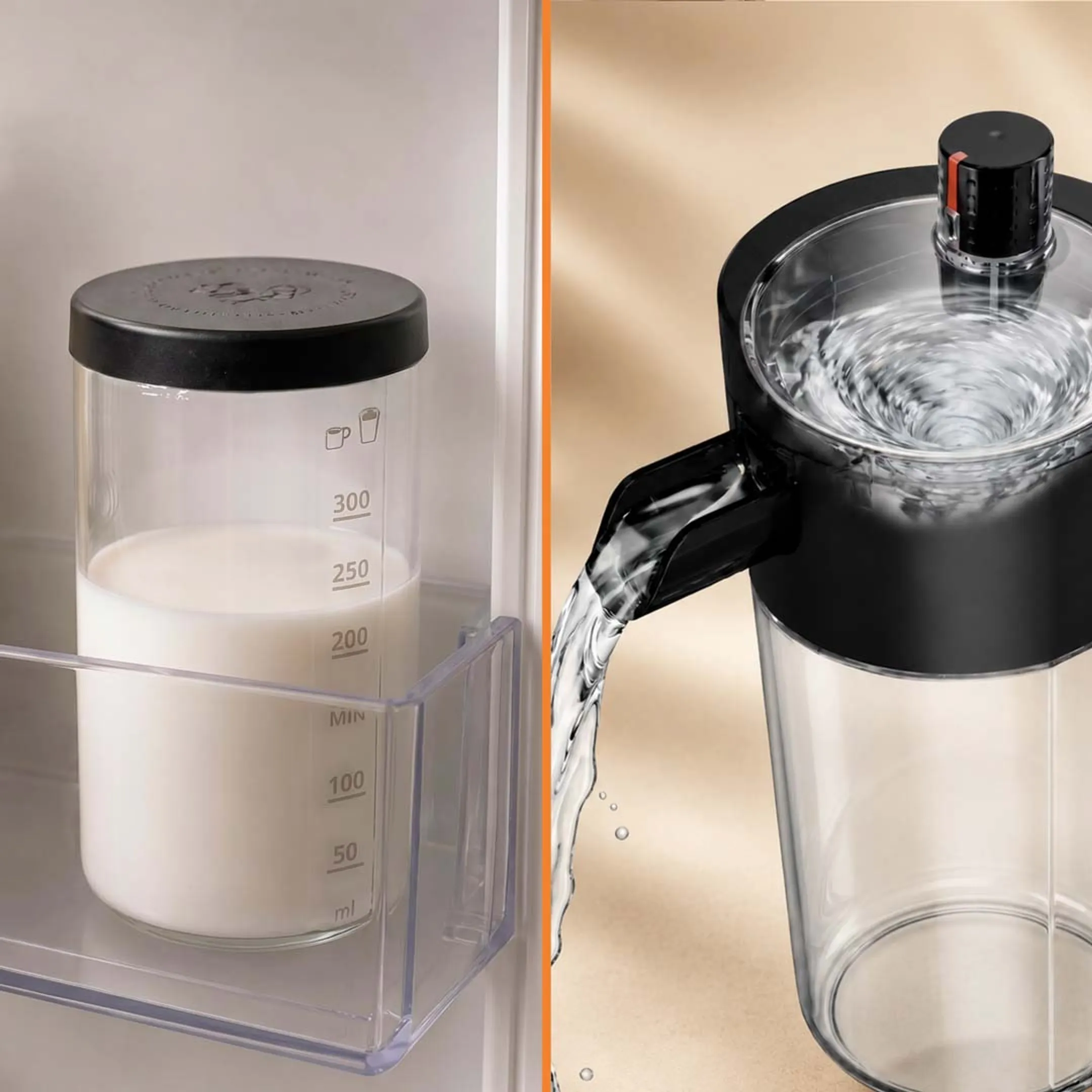 Volautomatische koffiemachine Hot & Cold EA9168E0 