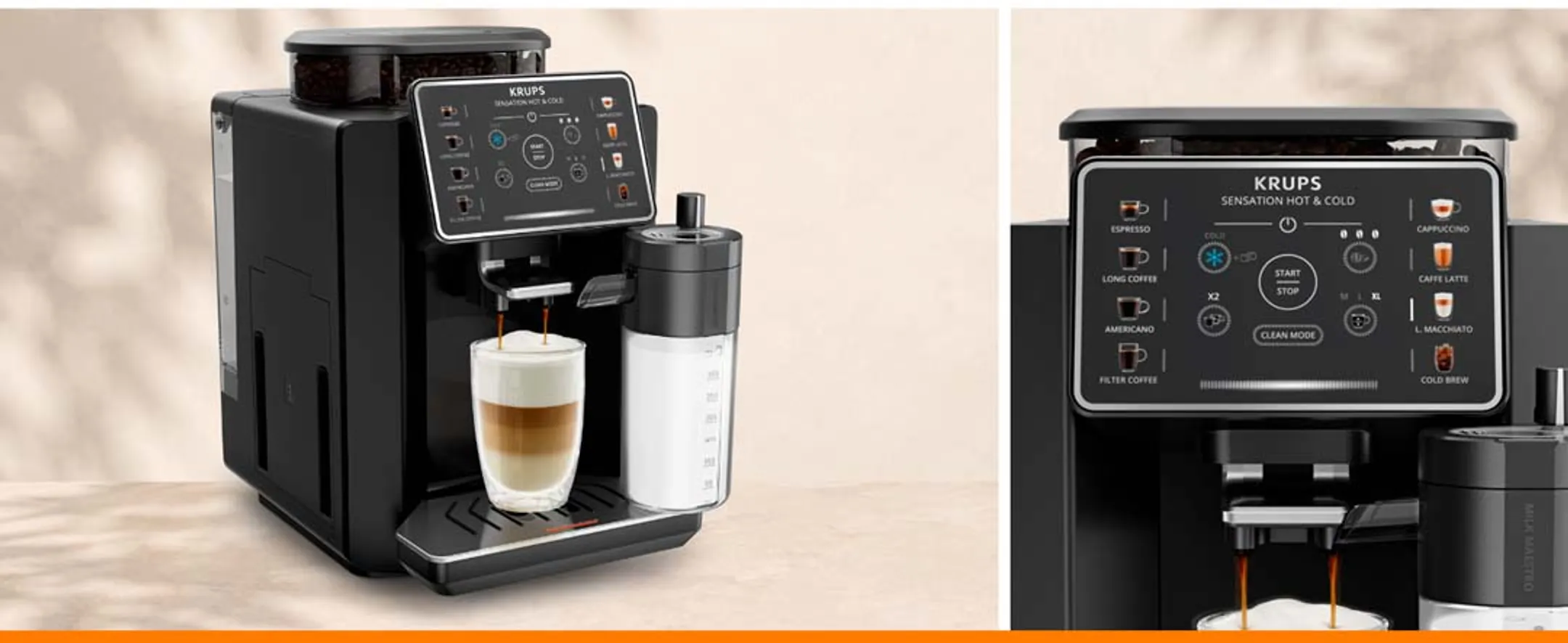 Volautomatische koffiemachine Hot & Cold EA9168E0 