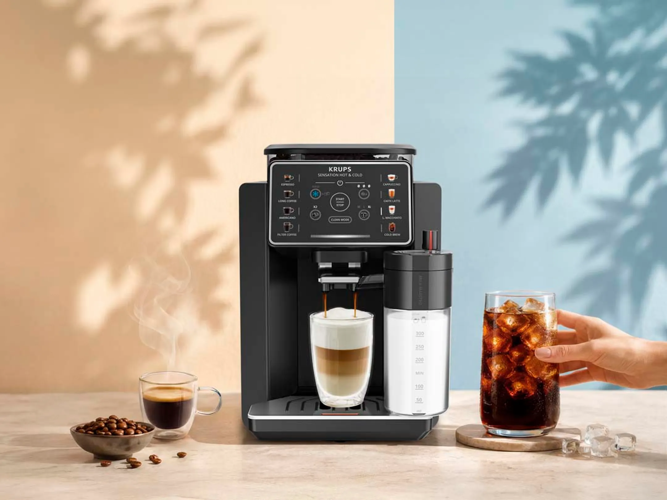 Volautomatische koffiemachine Hot & Cold EA9168E0 