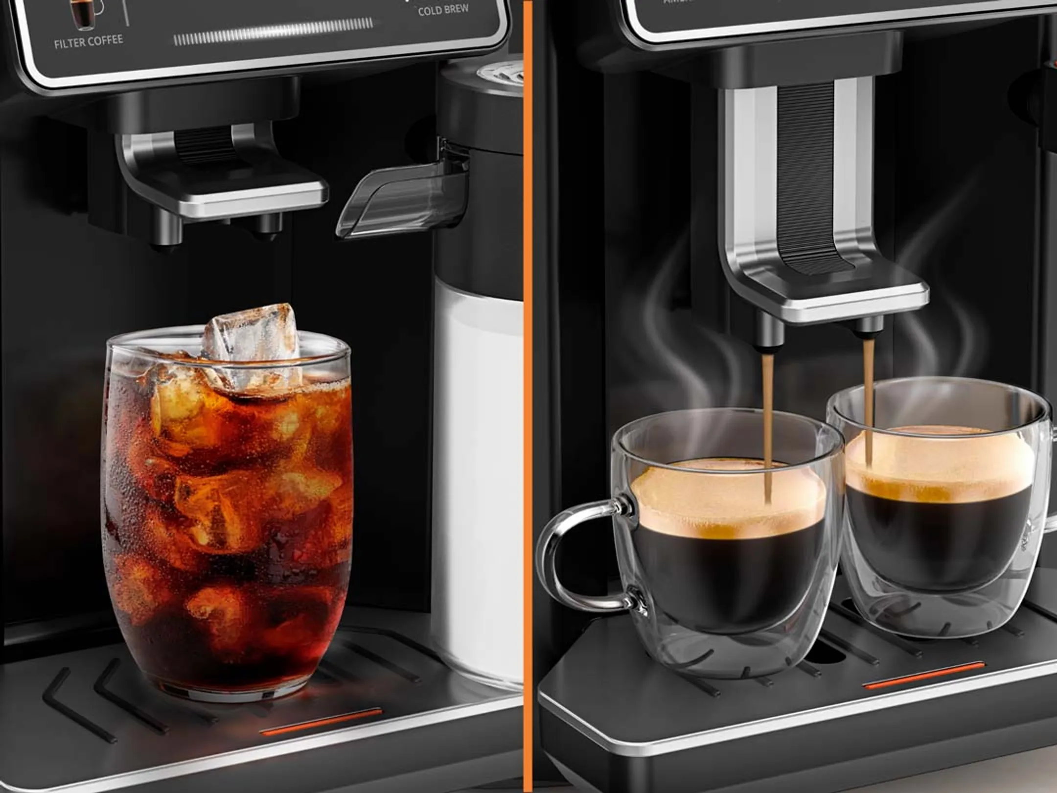 Volautomatische koffiemachine Hot & Cold EA9168E0 