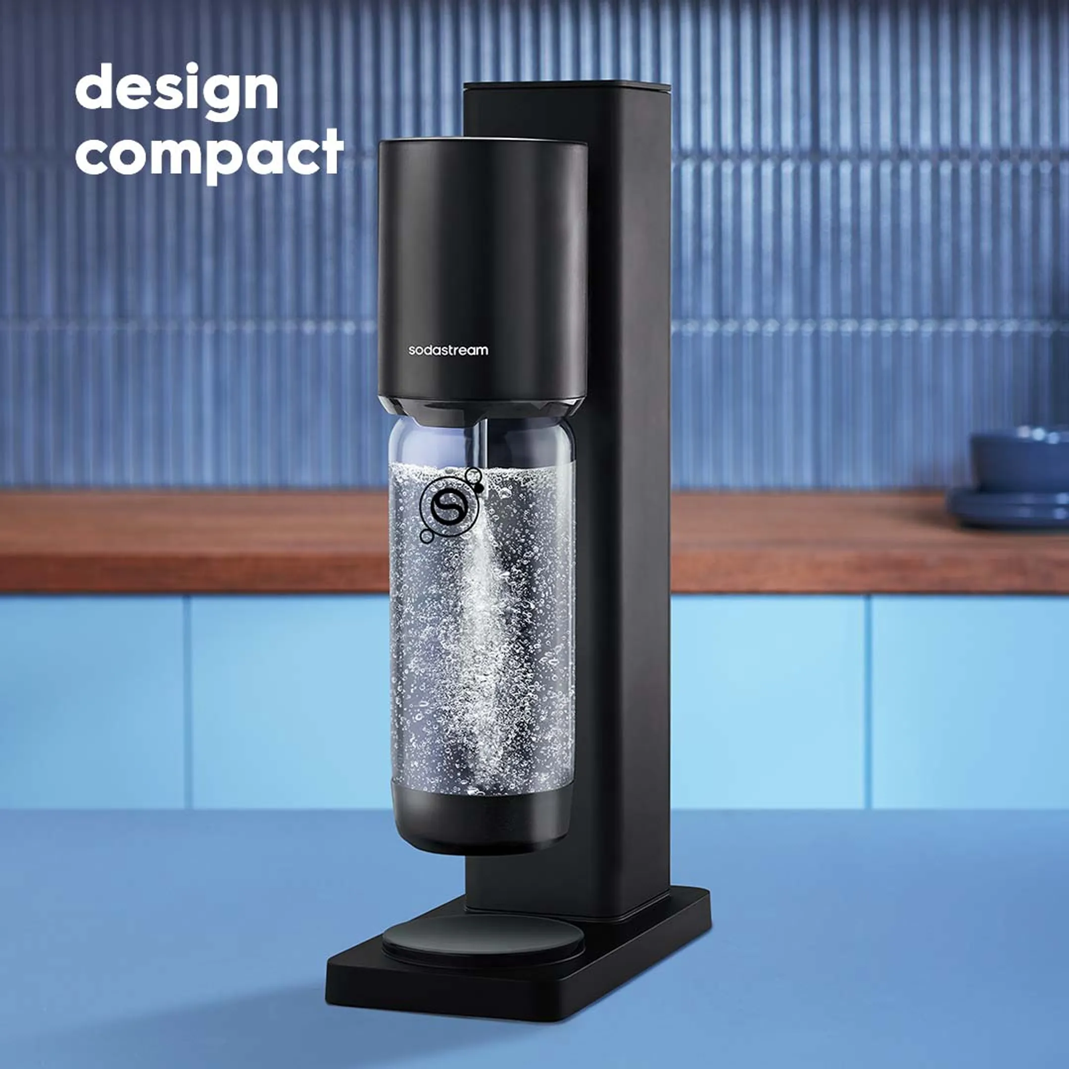 Machine à boisson pétillante Kit de démarrage FRESH™ noir