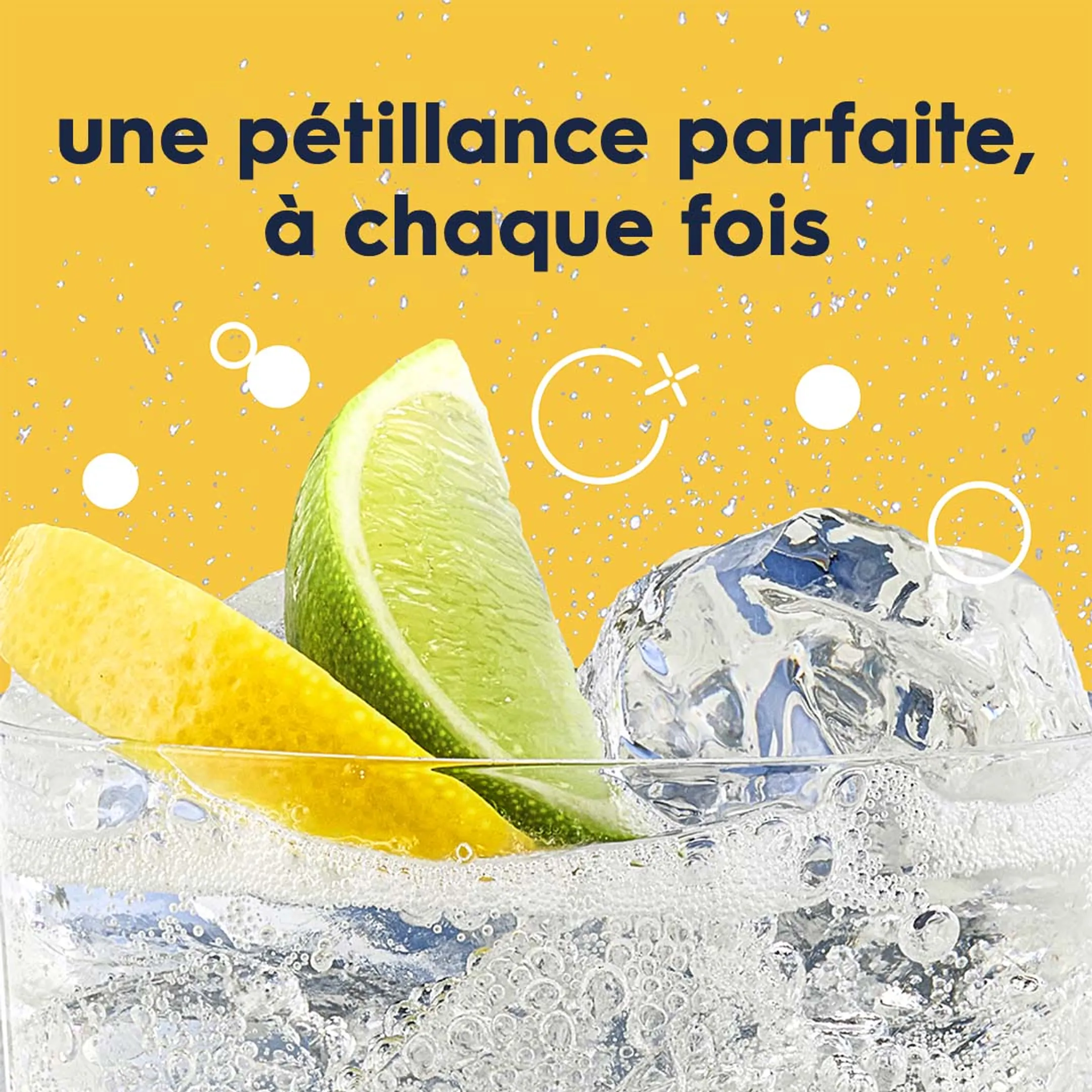 Machine à boisson pétillante Kit de démarrage FRESH™ noir