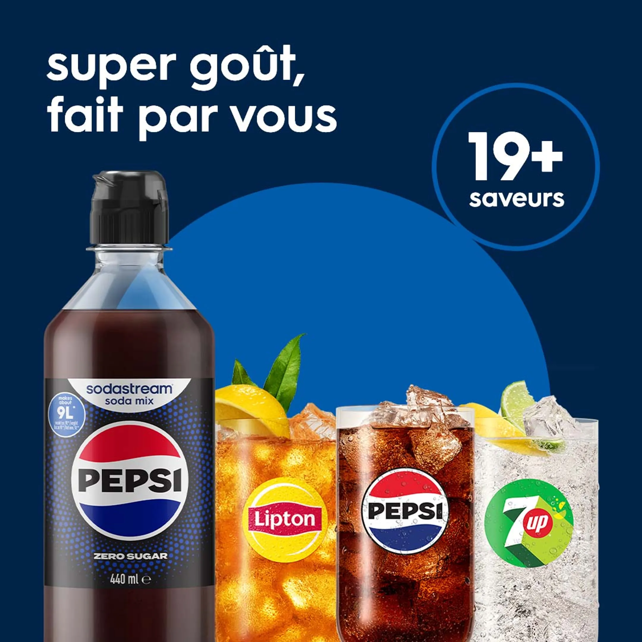 Machine à boisson pétillante Kit de démarrage FRESH™ noir