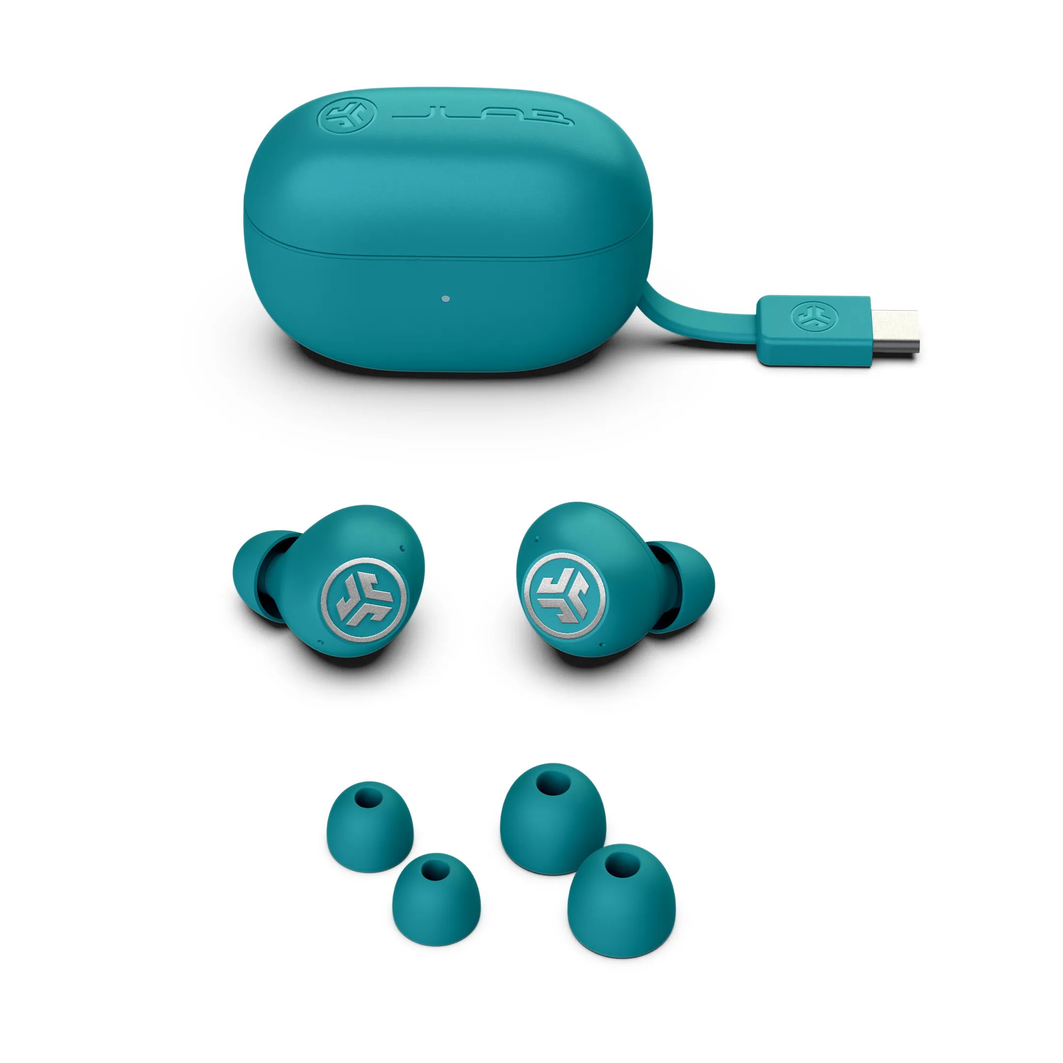 Go Pop ANC Draadloze Oordopjes met Noise Cancelling - Bluetooth - In ear - Teal