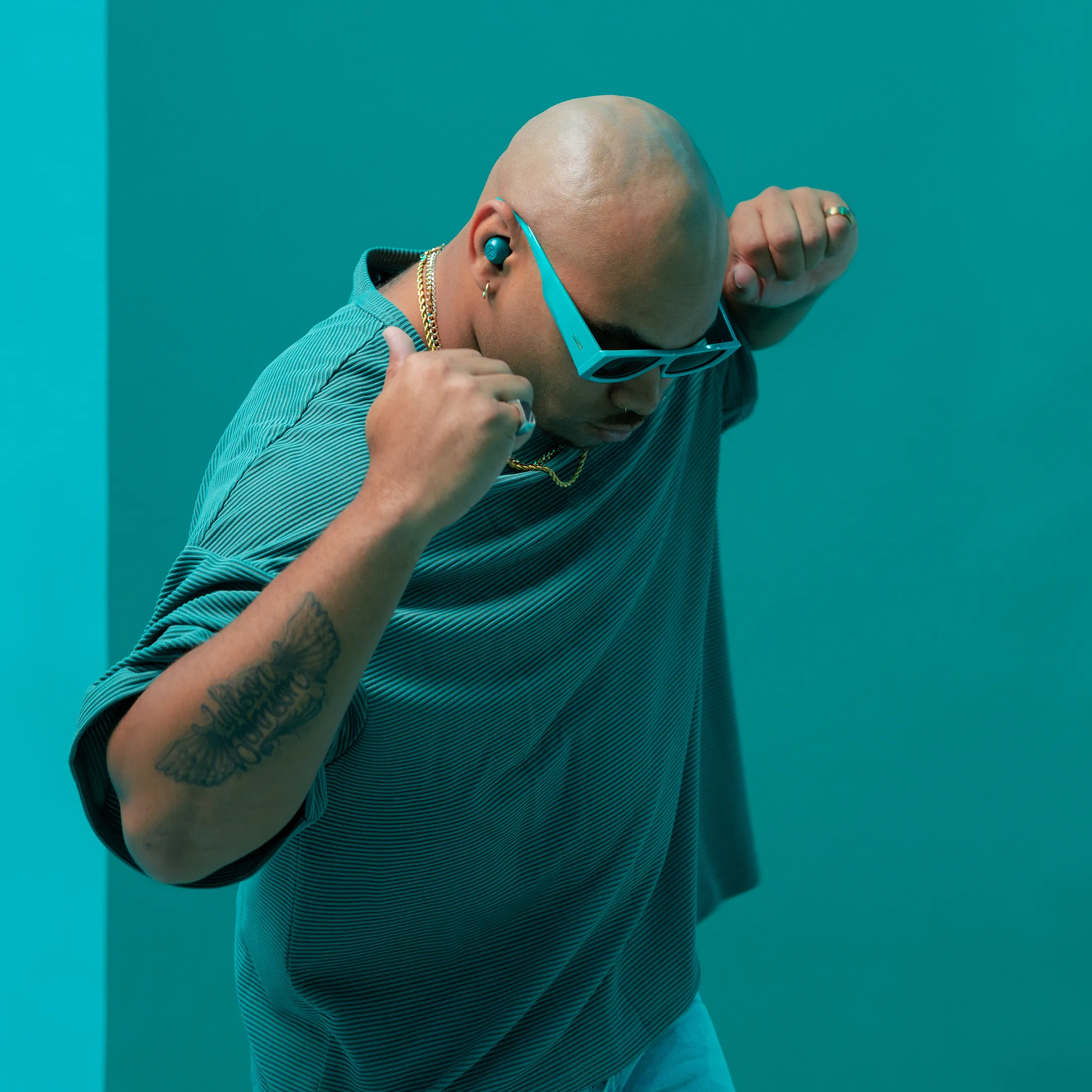 Go Pop ANC Draadloze Oordopjes met Noise Cancelling - Bluetooth - In ear - Teal