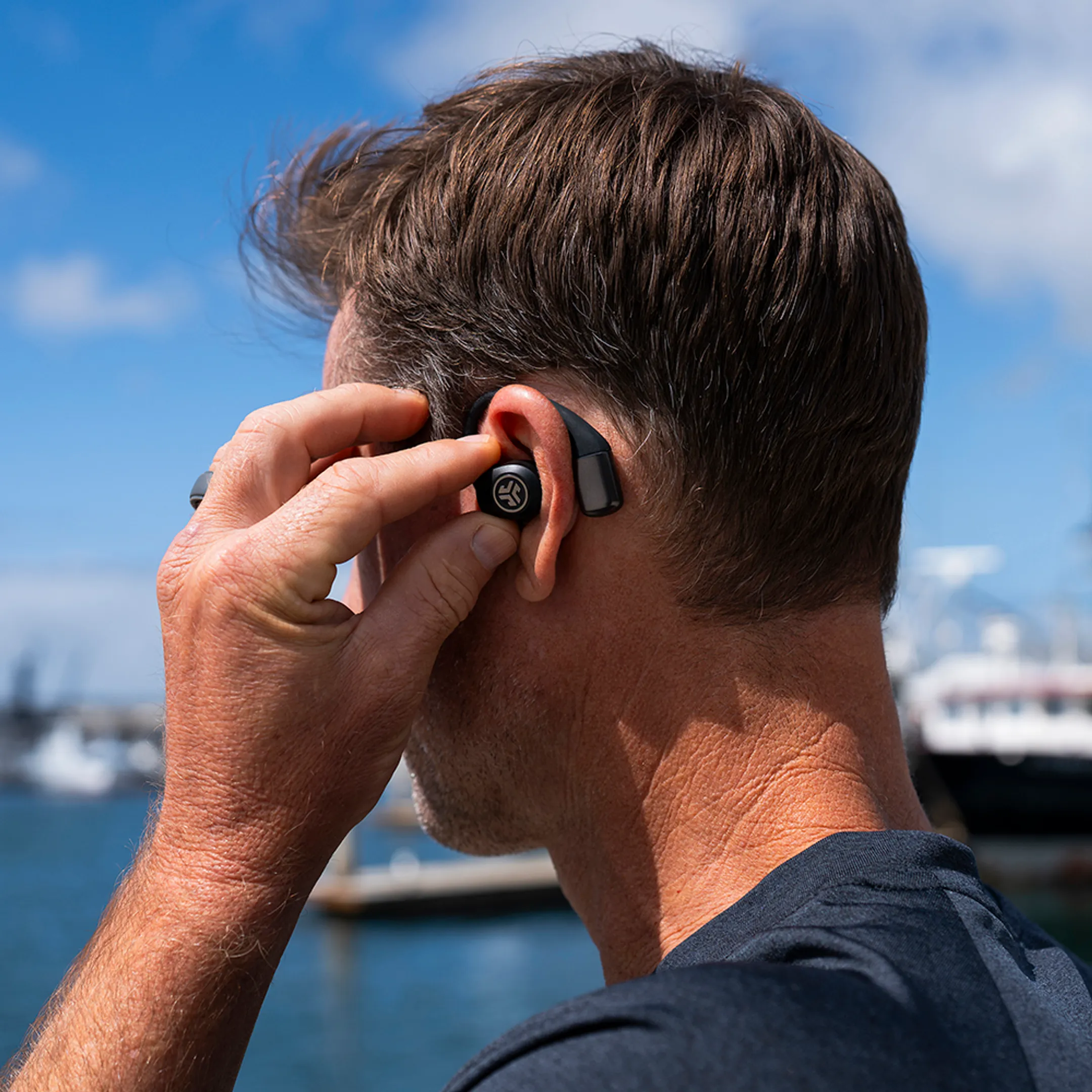 Epic Open Sport Draadloze Oordopjes - Bluetooth - In ear - Zwart
