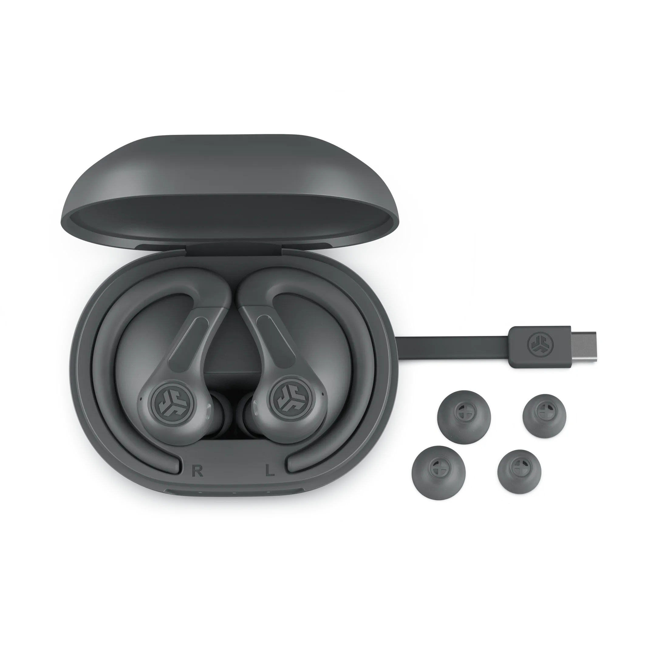 Jbuds Sport ANC 4 Draadloze Oordopjes - Bluetooth - In ear - Zwart
