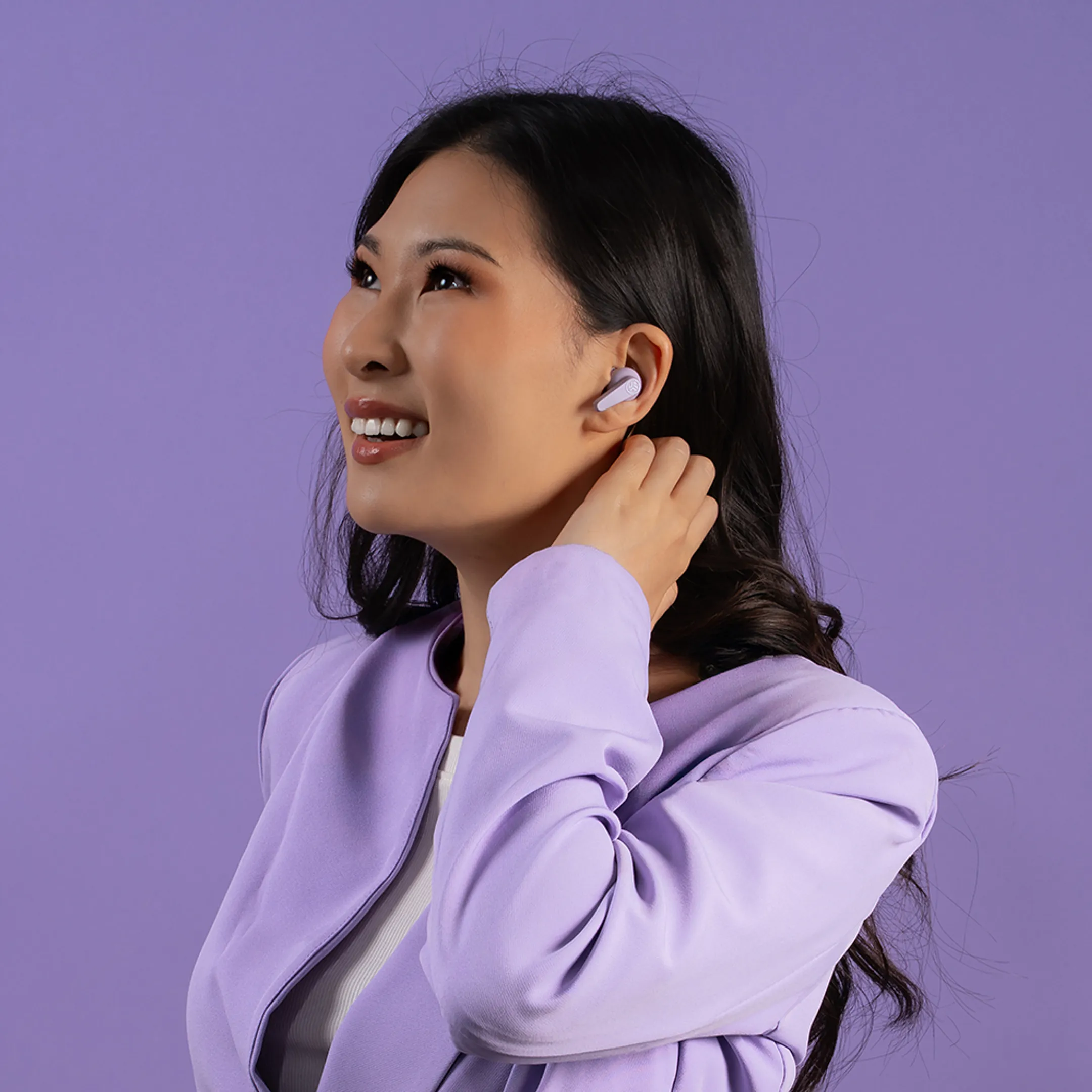 Go Pods ANC Écouteurs sans fil avec Noise Cancelling - Bluetooth - In ear - Lila