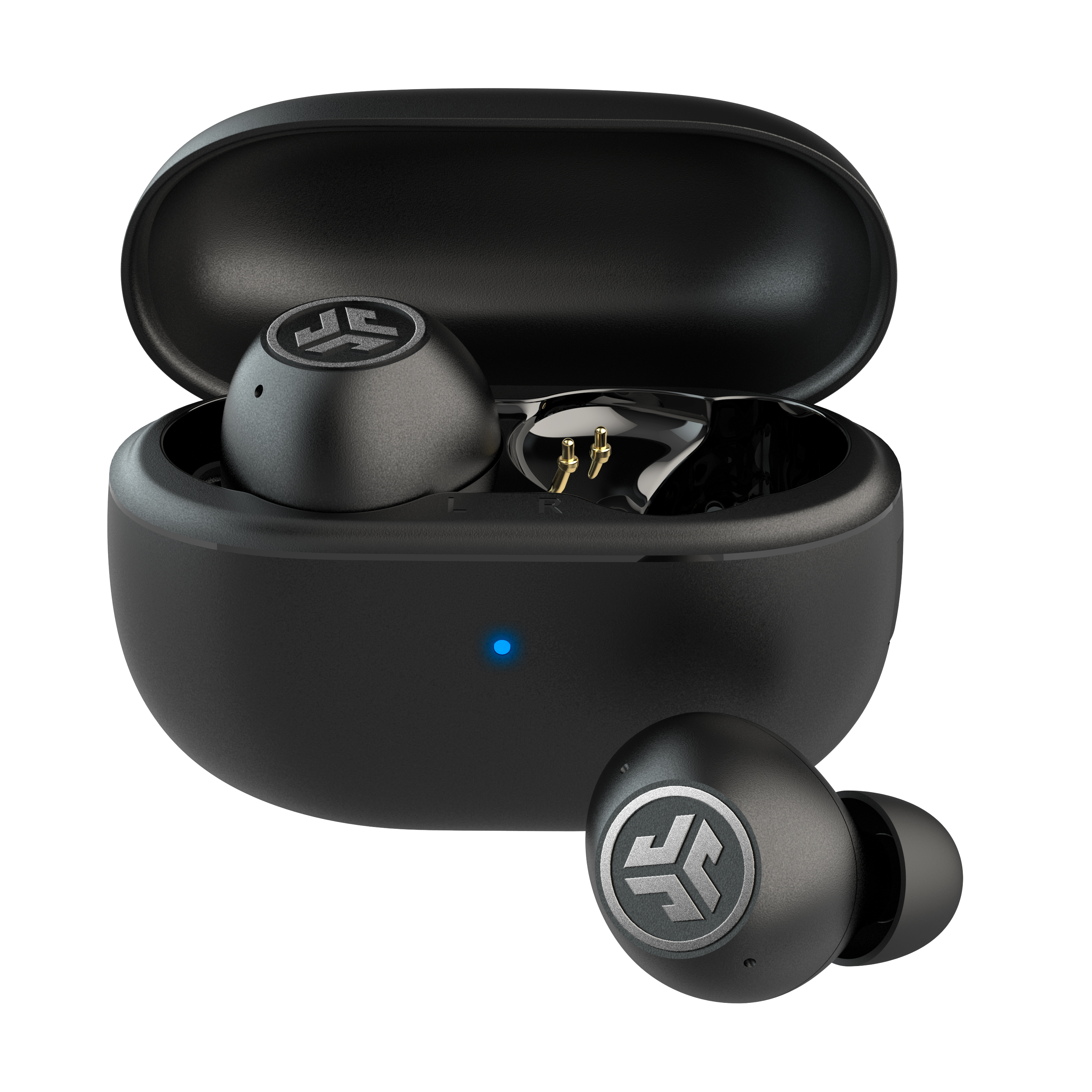 JLab Go Pop ANC Draadloze Oordopjes met Noise Cancelling - Bluetooth - In ear - Zwart