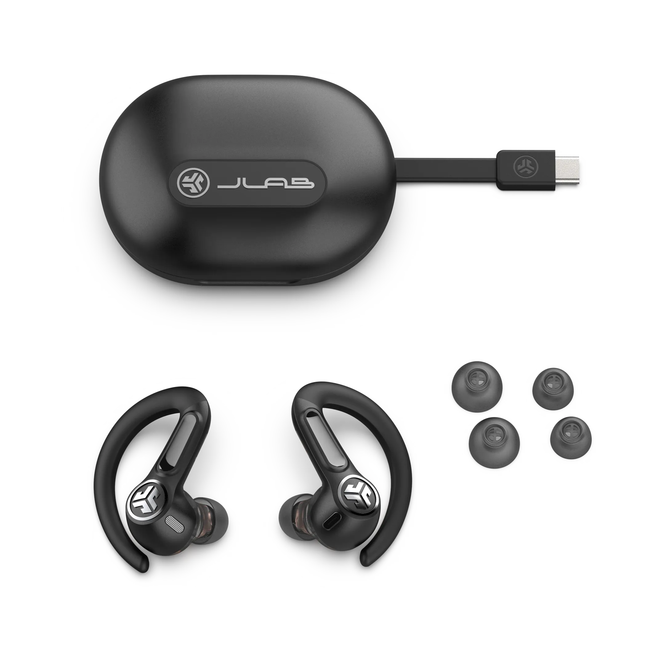 Epic Sport ANC 3 Draadloze Oordopjes - Bluetooth - In ear - Zwart