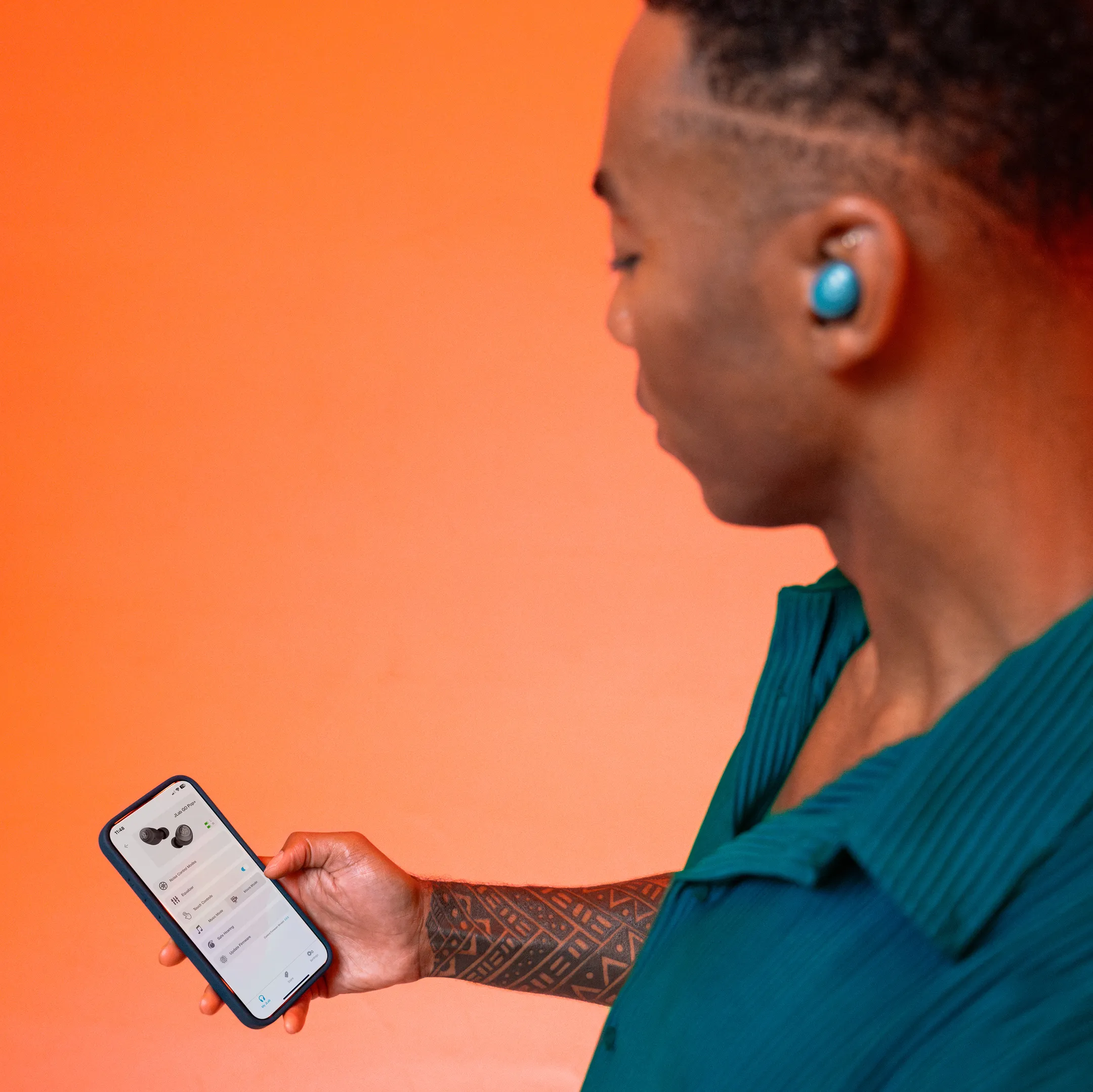 Go Pop Écouteurs sans fil - Bluetooth - In ear - Teal