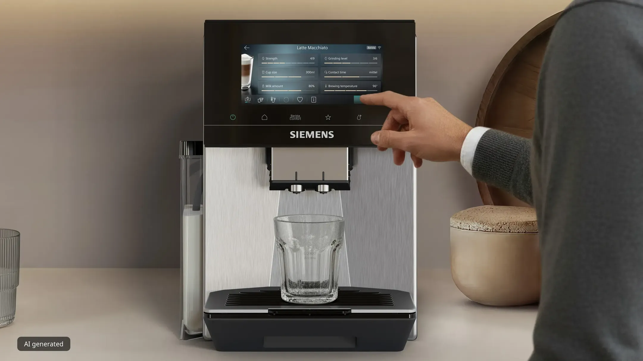 Volautomatische Espressomachine EQ900 TQ923E43