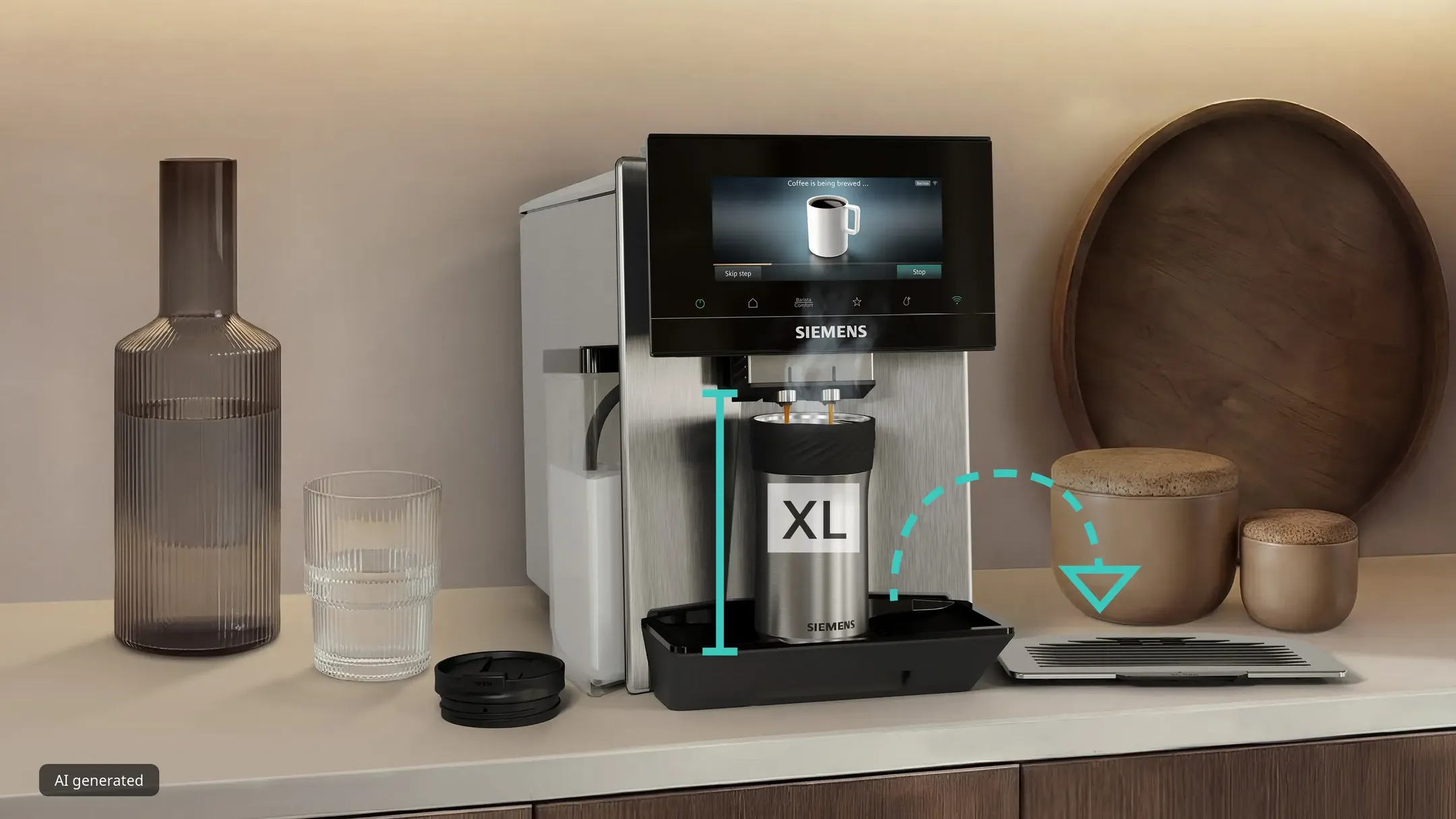 Volautomatische Espressomachine EQ900 TQ923E43