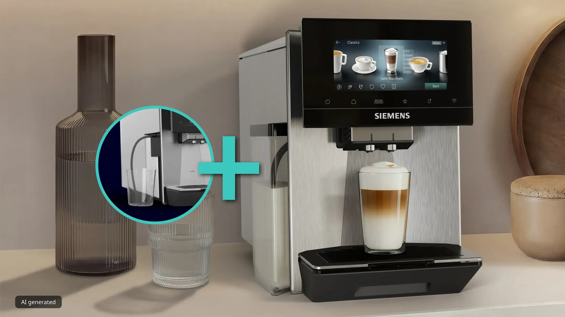 Volautomatische Espressomachine EQ900 TQ923E43