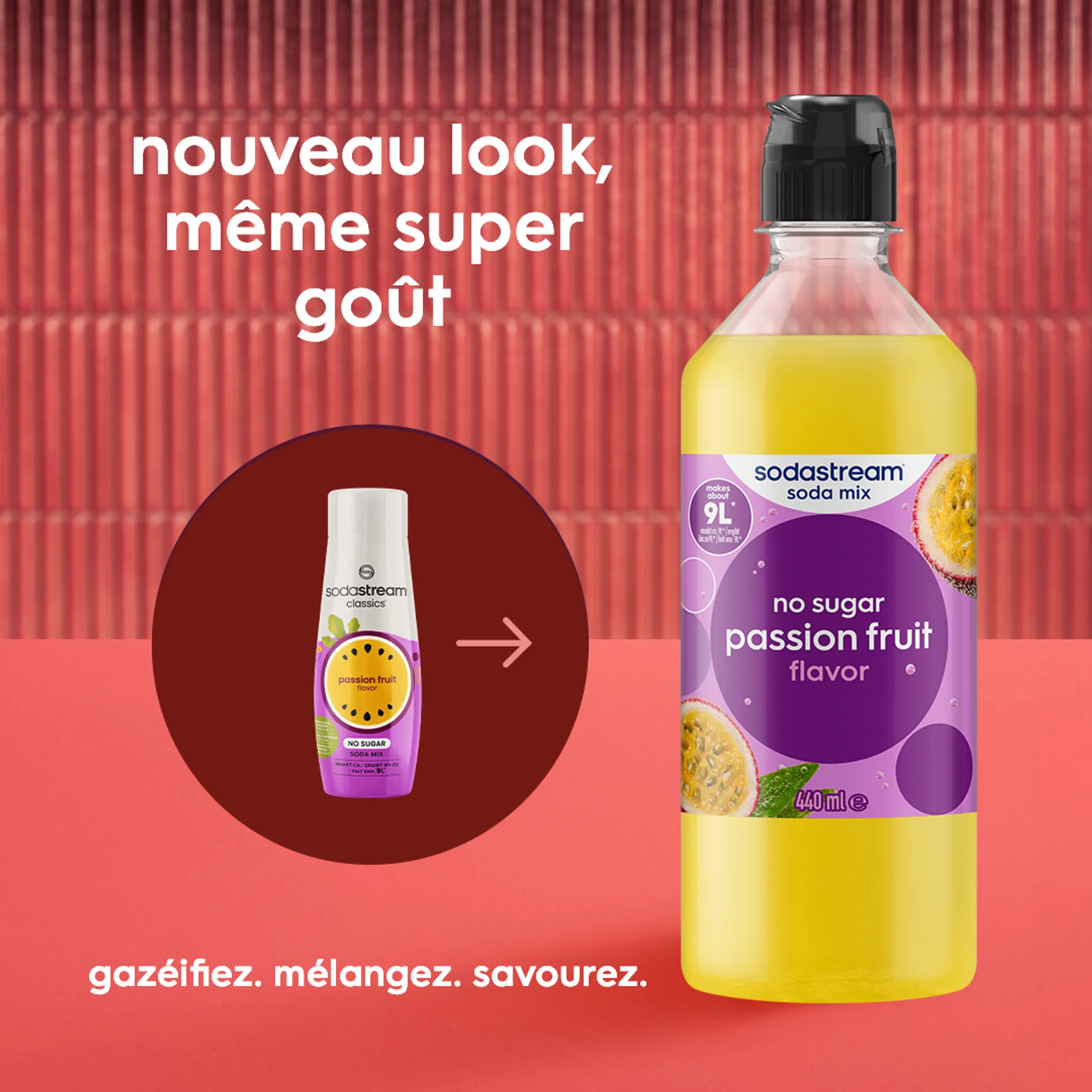 Sirop Fruit de la passion