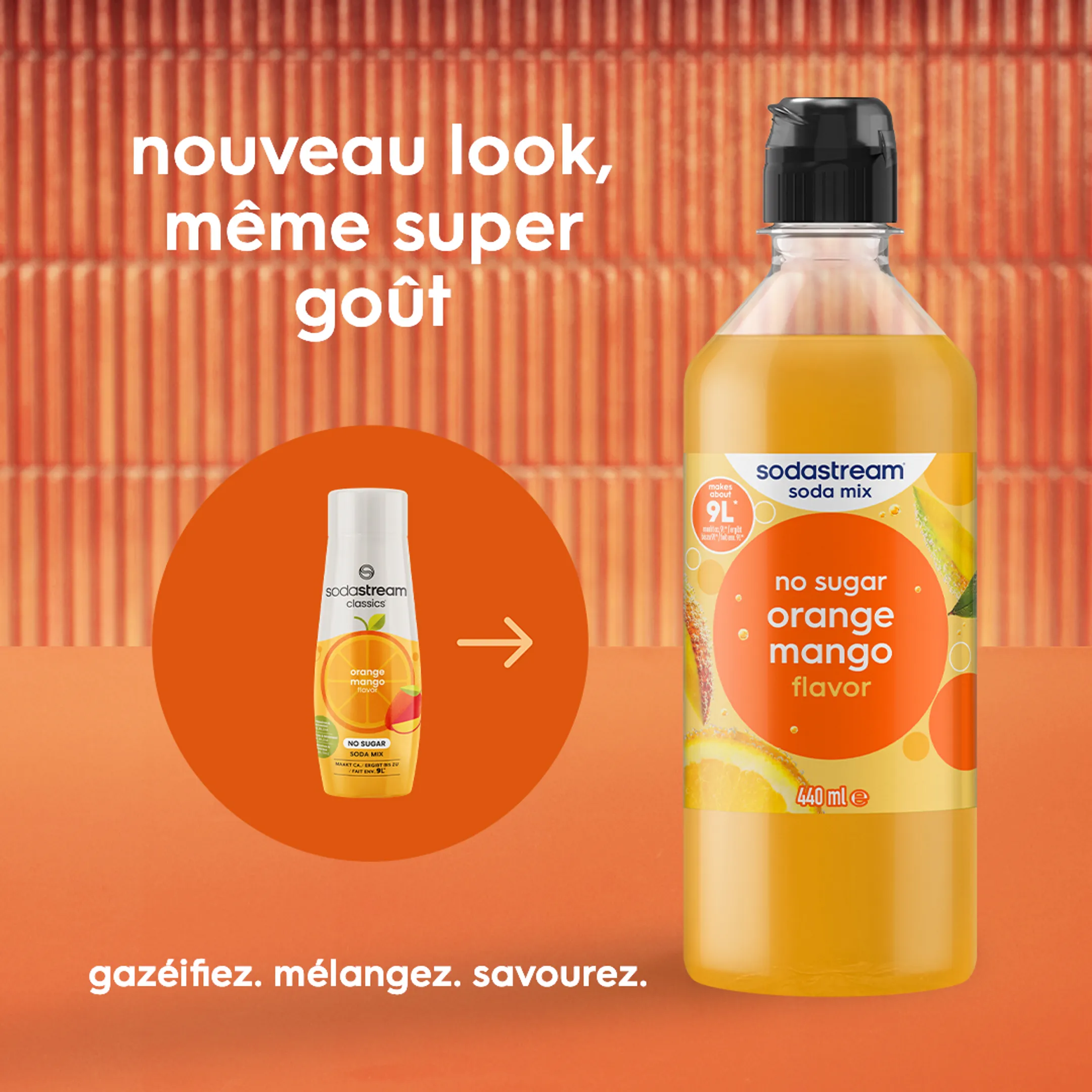 Sirop Orange Mangue