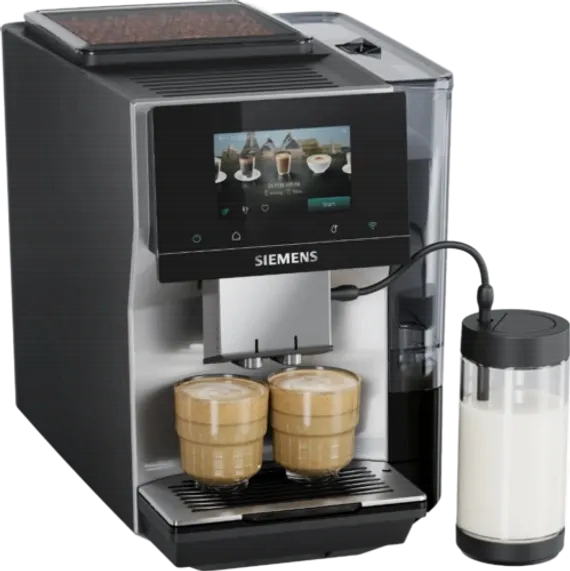 Siemens Volautomatische Espressomachine EQ700 TP7X5BM7 zwart-zilver
