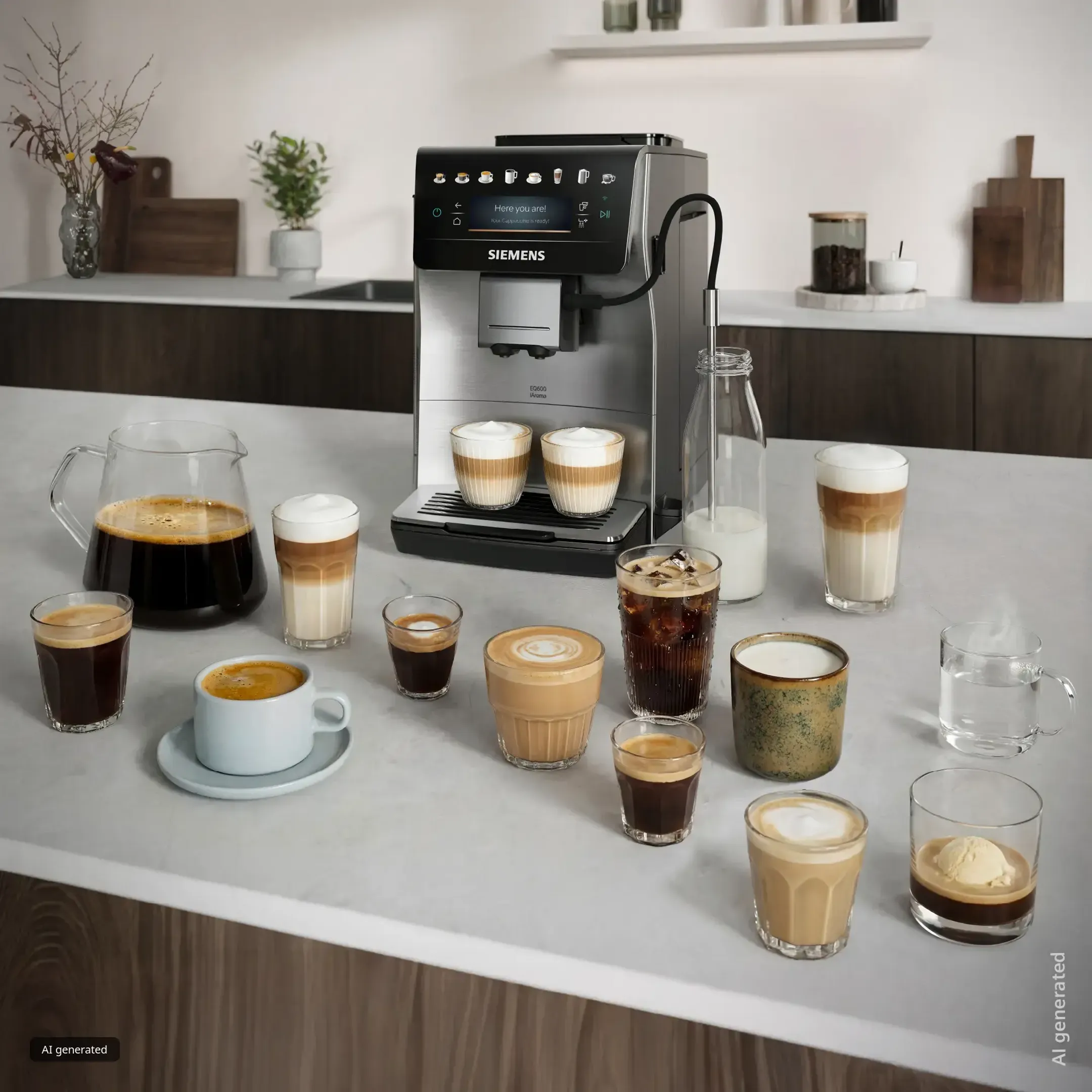 Volautomatische Espressomachine EQ600 TP605ET3