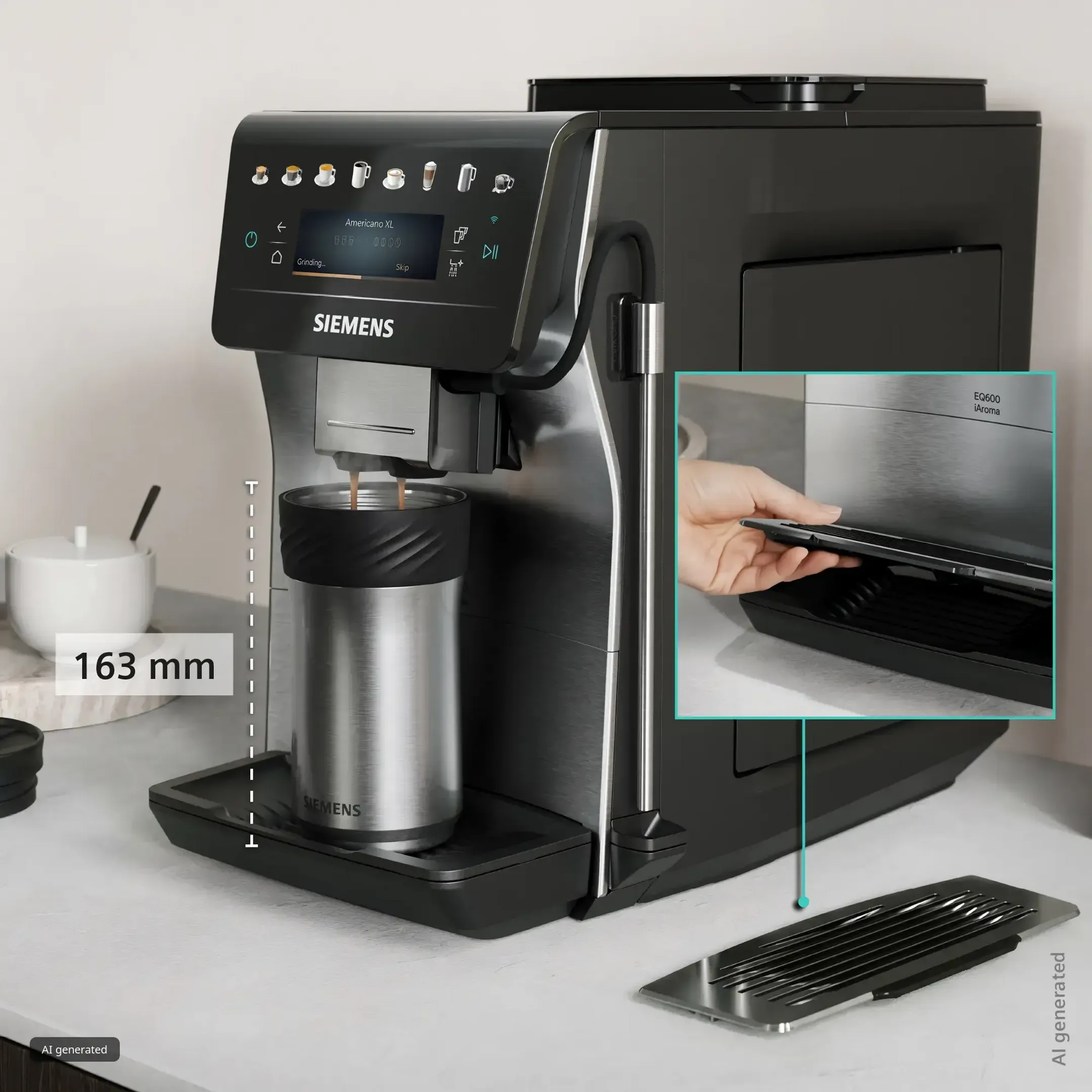 Volautomatische Espressomachine EQ600 TP605ET3