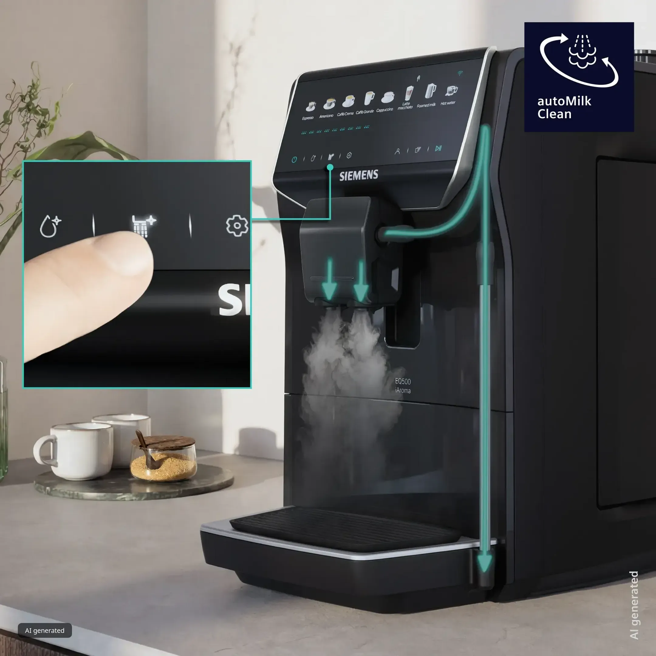 Volautomatische Espressomachine EQ500 TP555EM5