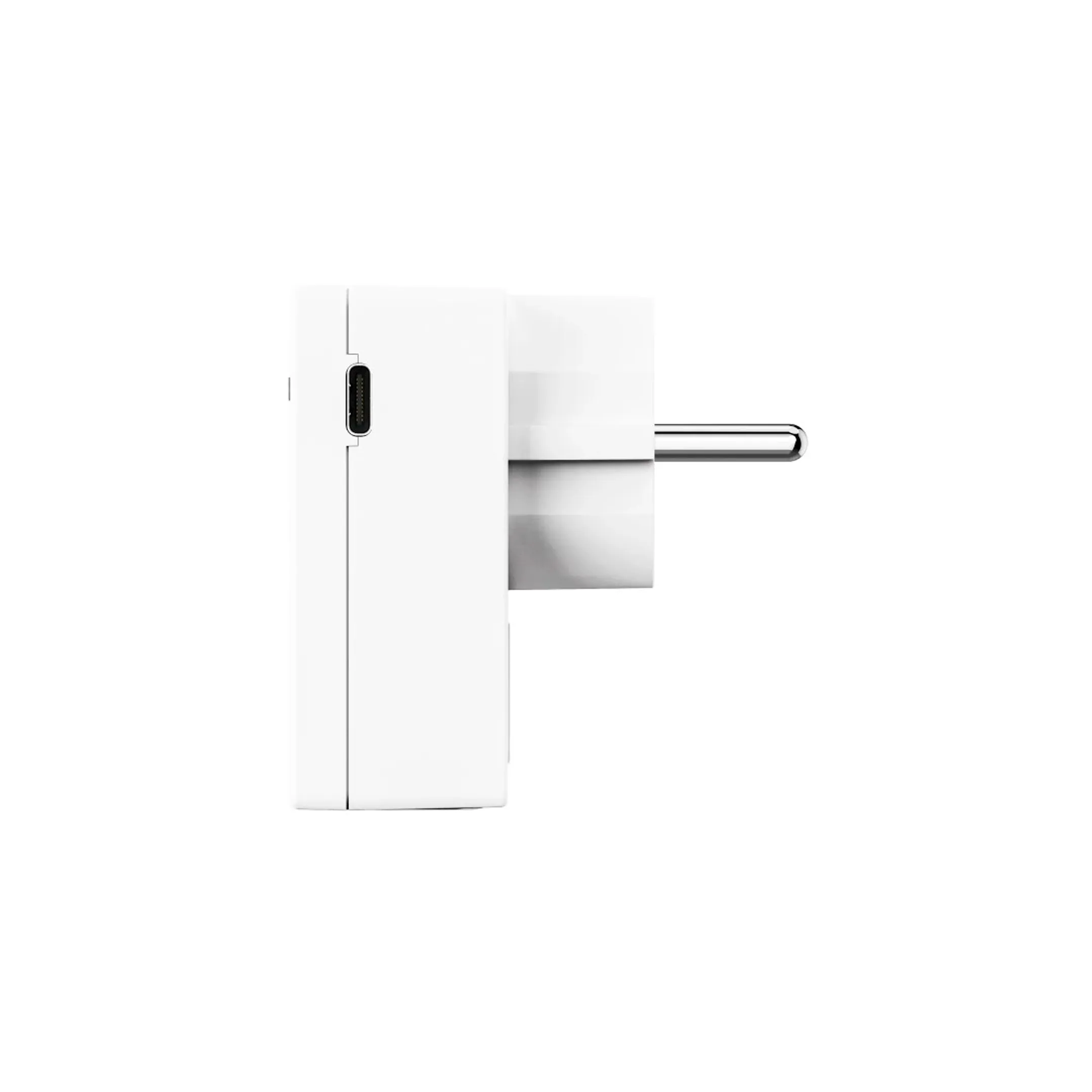 Led nachtlicht - 1x USB-A - 1x USB-C - schemersensor - Warm wit