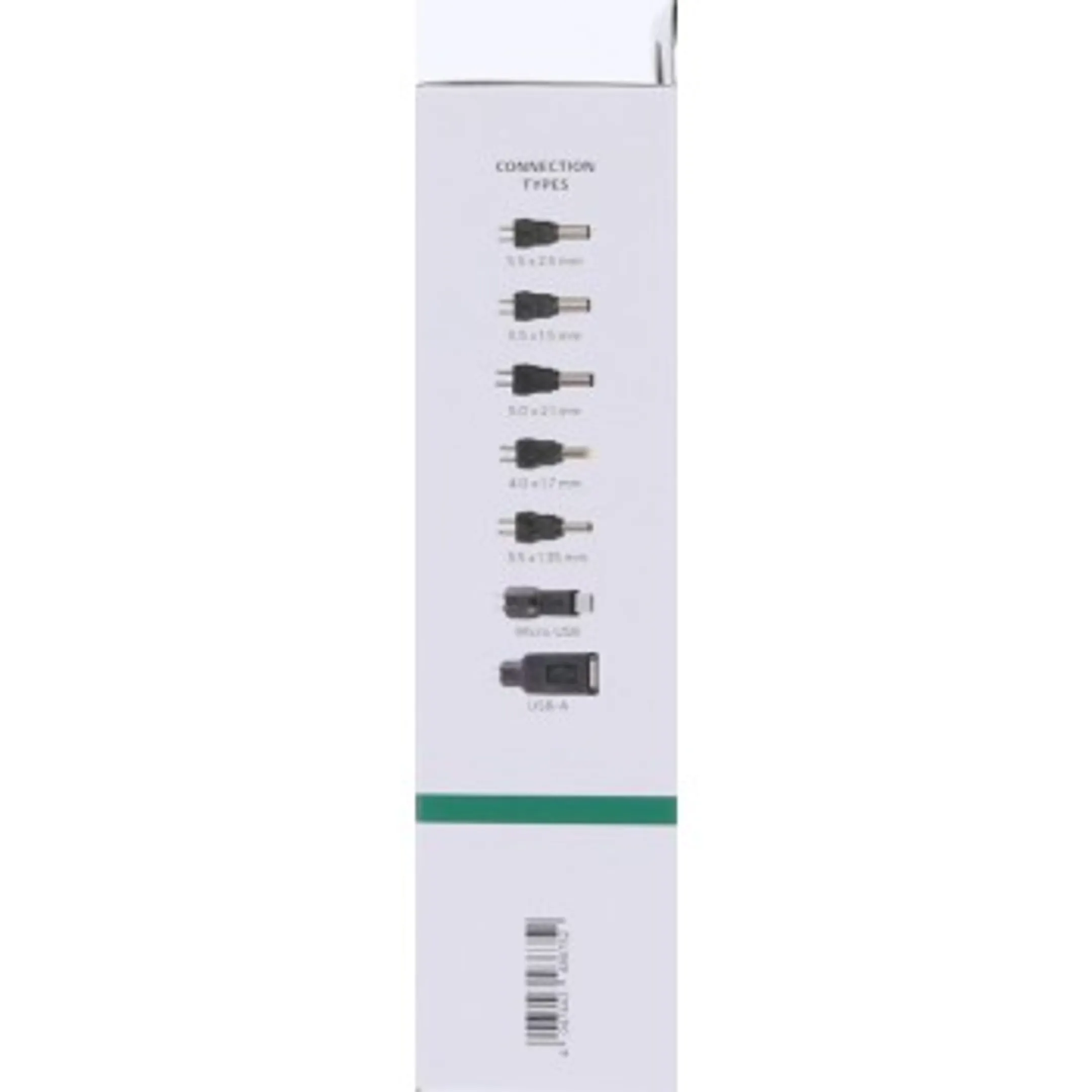 Universele netadapter - 2250mA - 27W - 7 adapters