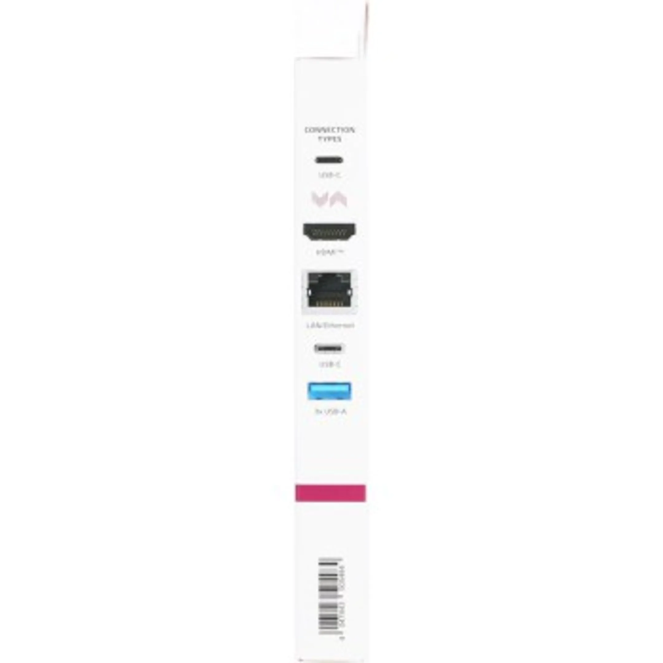 USB-C hub - Multi poort - 6 poorten - 3x USB-A, USB-C, HDMI, LAN/ethernet