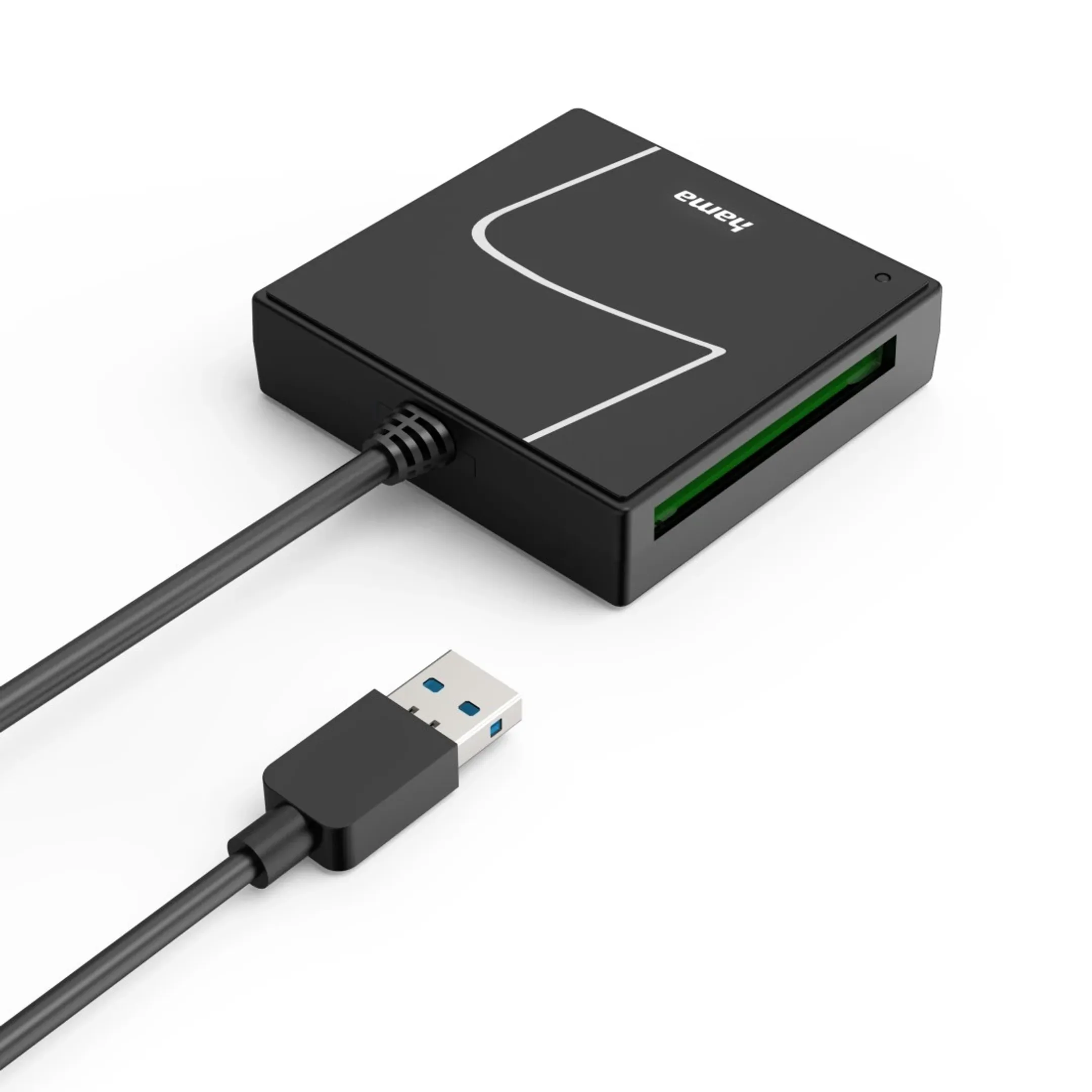 USB-kaartlezer, USB-A, USB-C adapter, SD/microsd