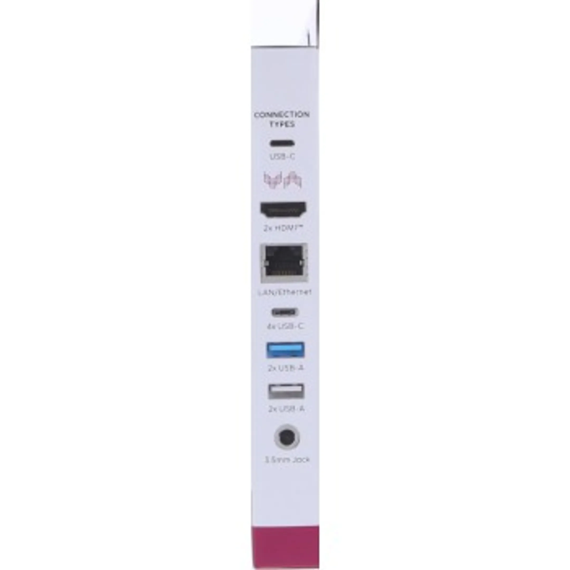 USB-C dockingstation - 12 poorten - Siliconen voeten