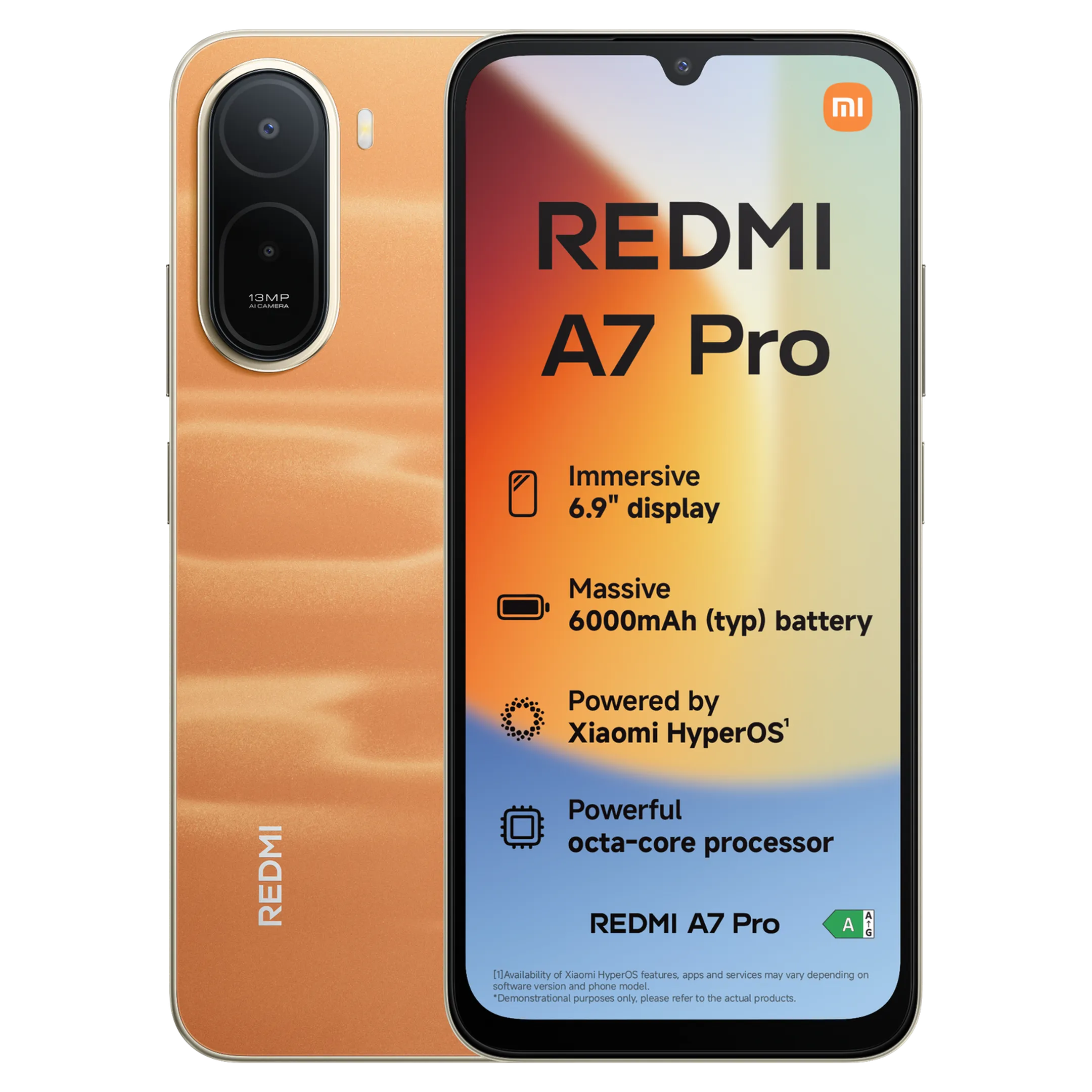 Redmi A7 Pro 128GB - Oranje