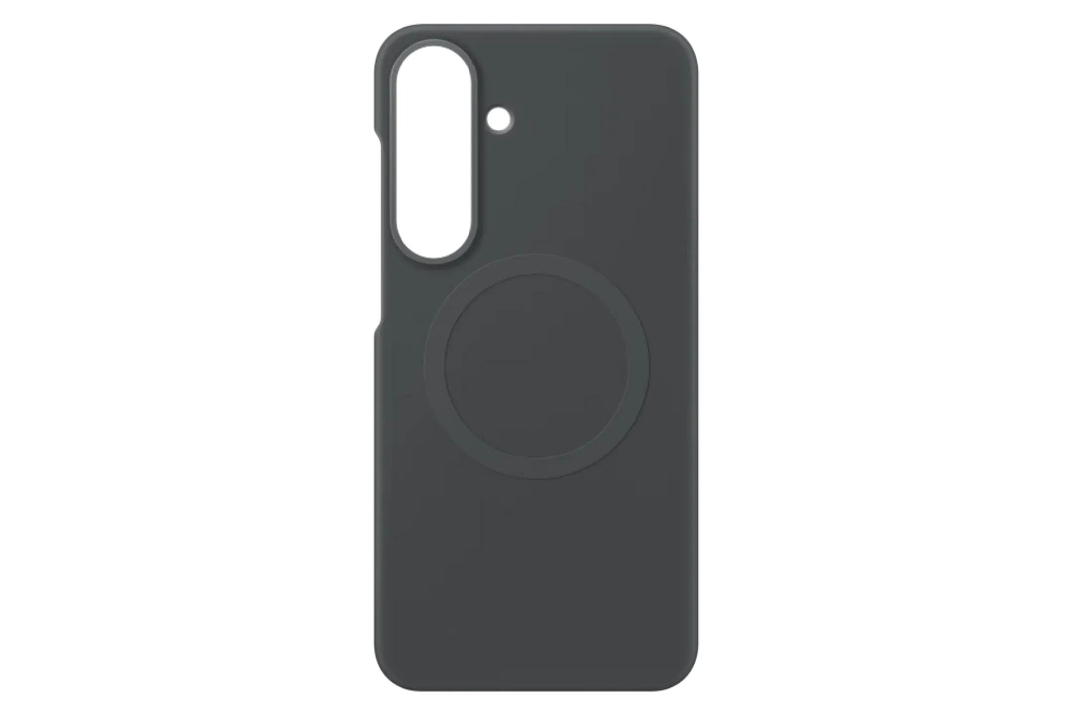 Silicone magnet cover voor Galaxy S26FE - Zwart