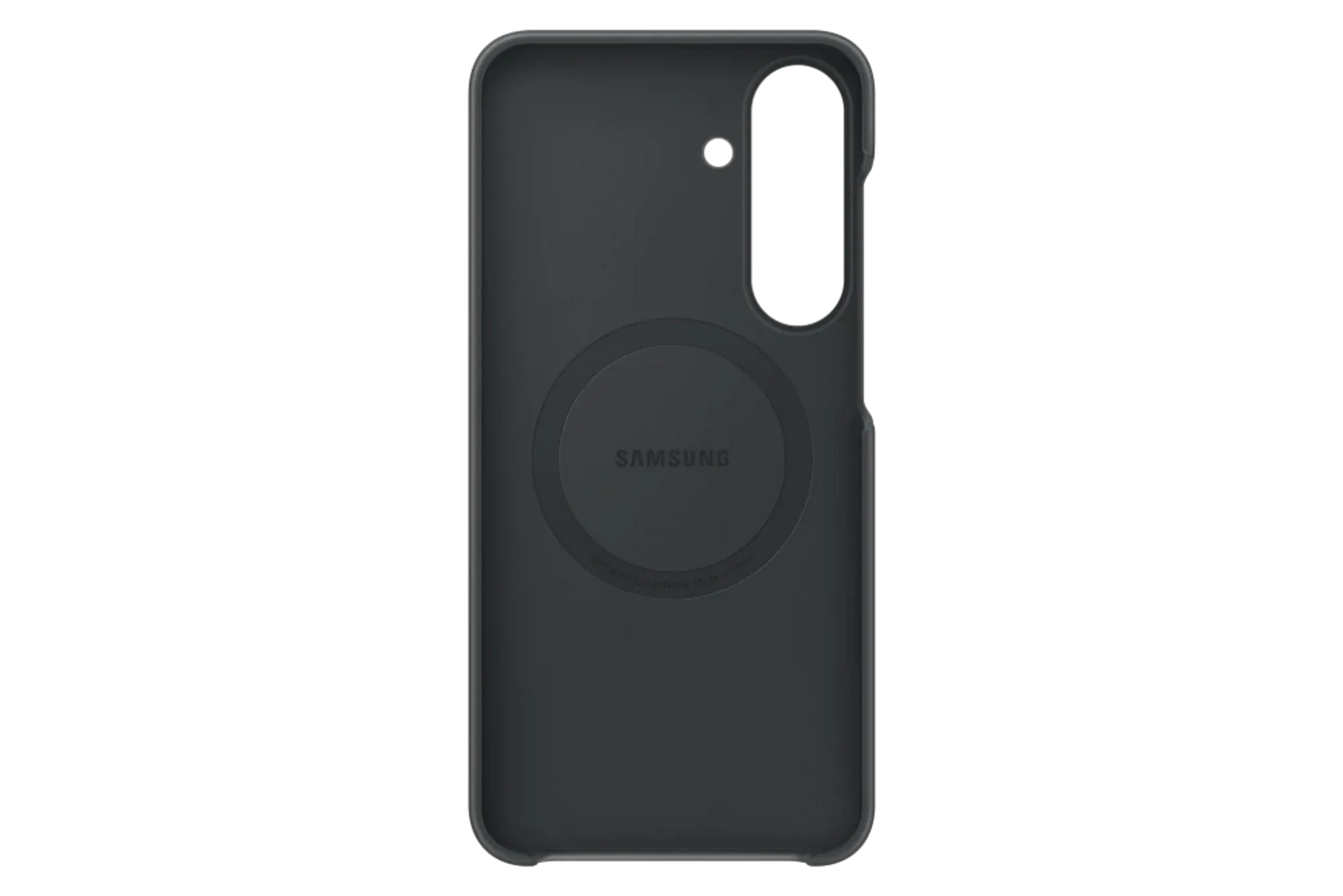 Silicone magnet cover voor Galaxy S26FE - Zwart