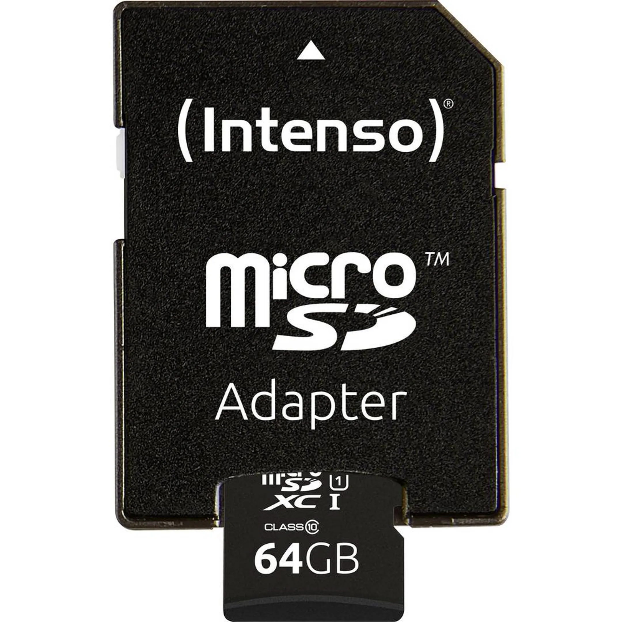 MicroSDXC-kaart 64 GB Class 10, UHS-I Incl. SD-adapter