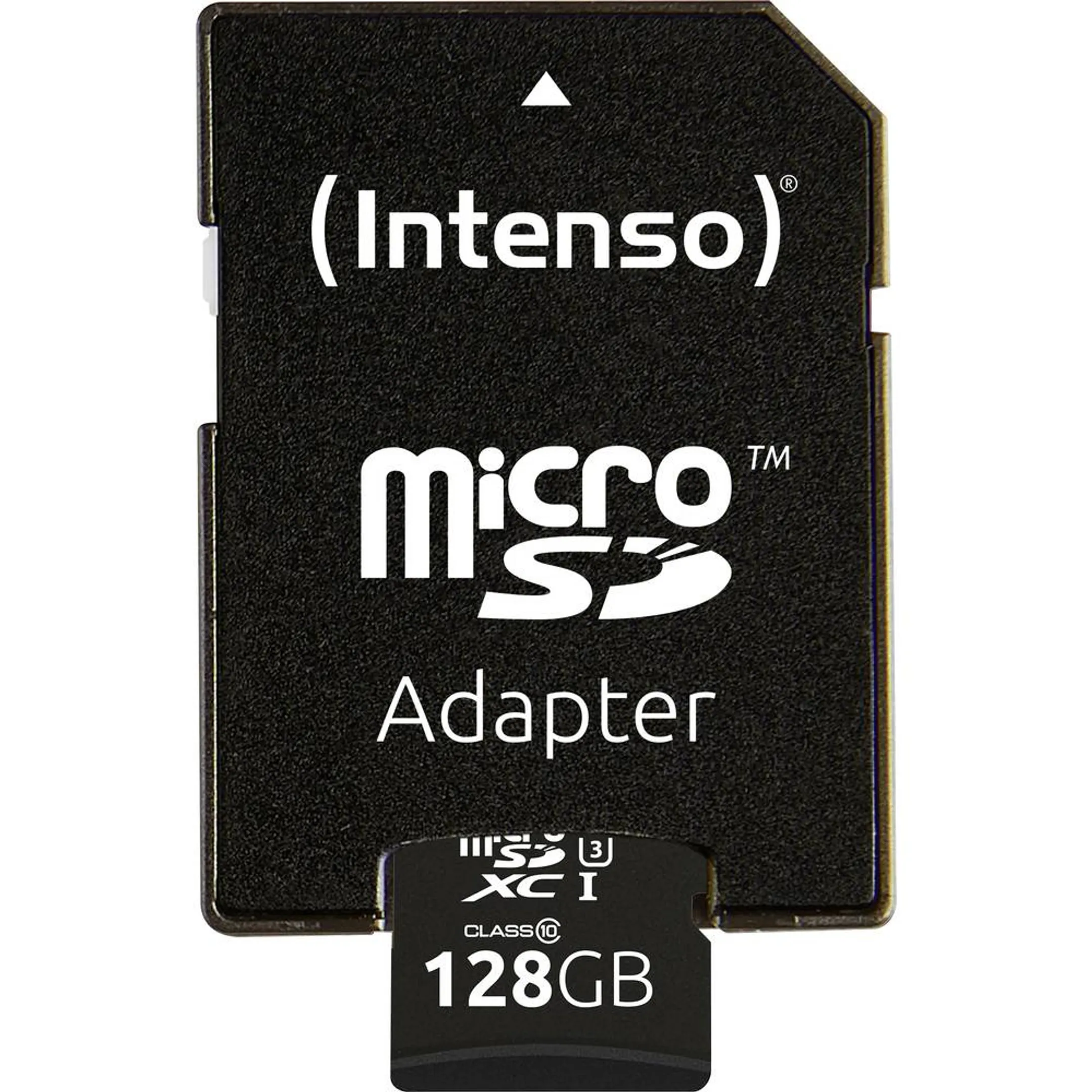 MicroSDXC card 128 GB Class 10, UHS-I incl. SD adapter