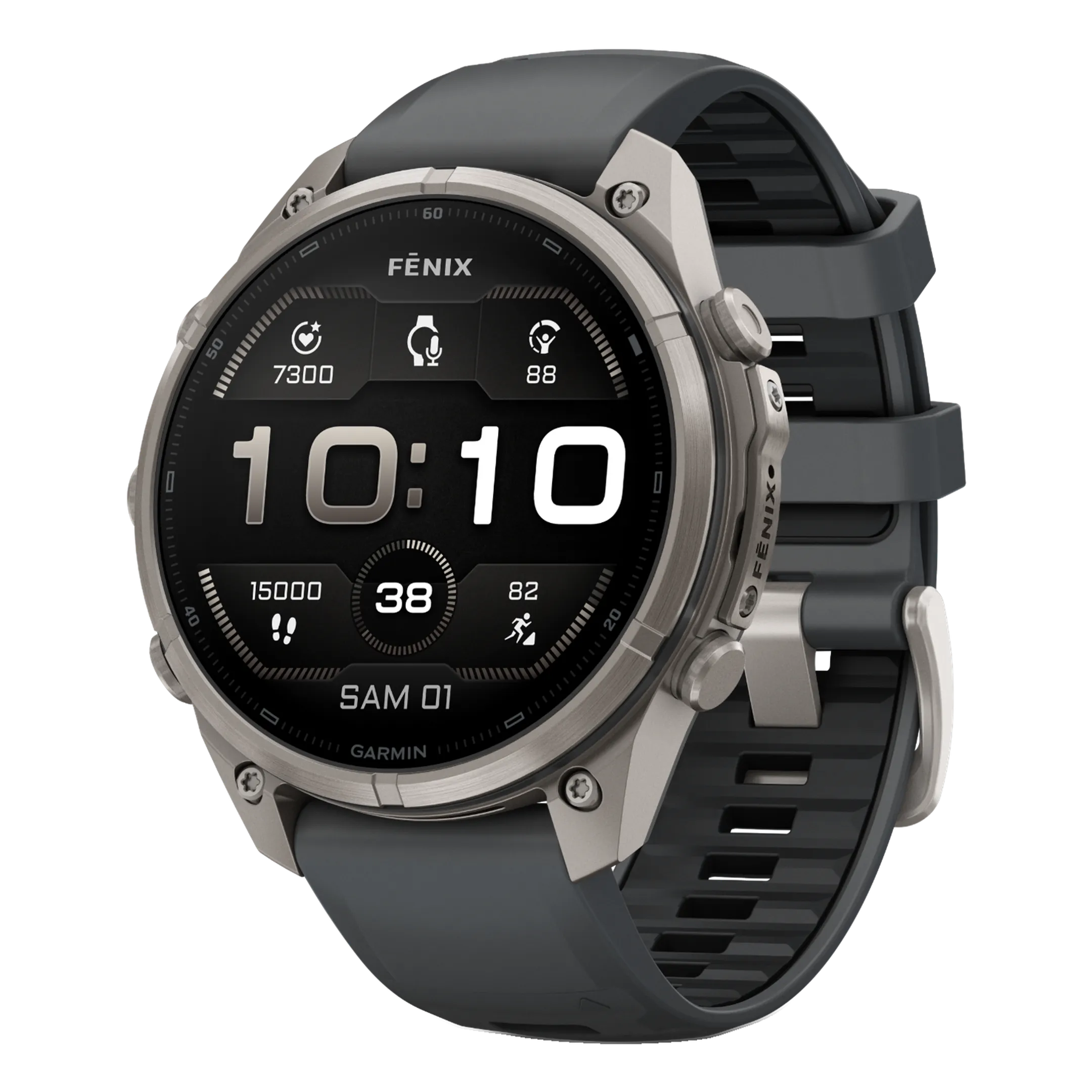 Fenix 9 Pro 47 mm - Titanium / Graphite Black