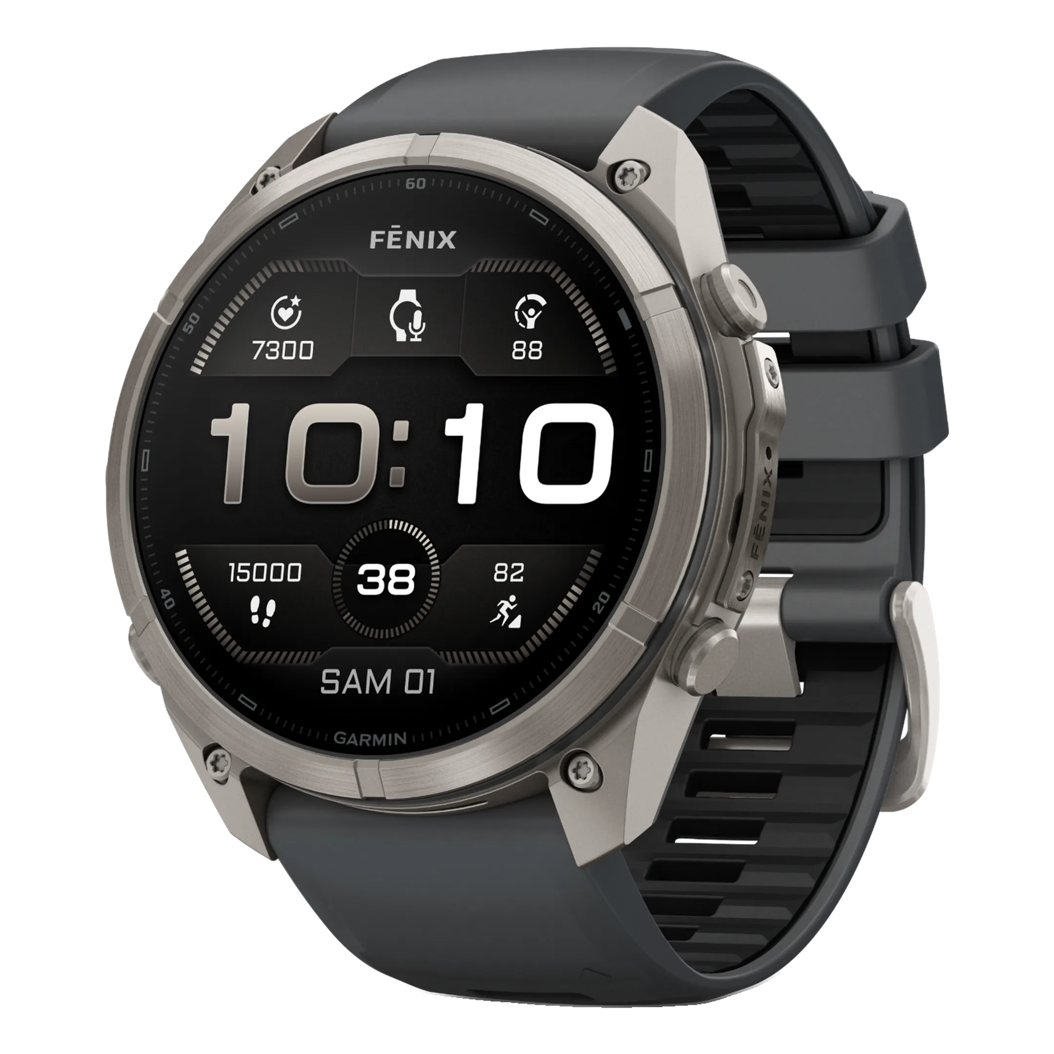 Fenix 9 Pro 51 mm - Titanium / Graphite Black