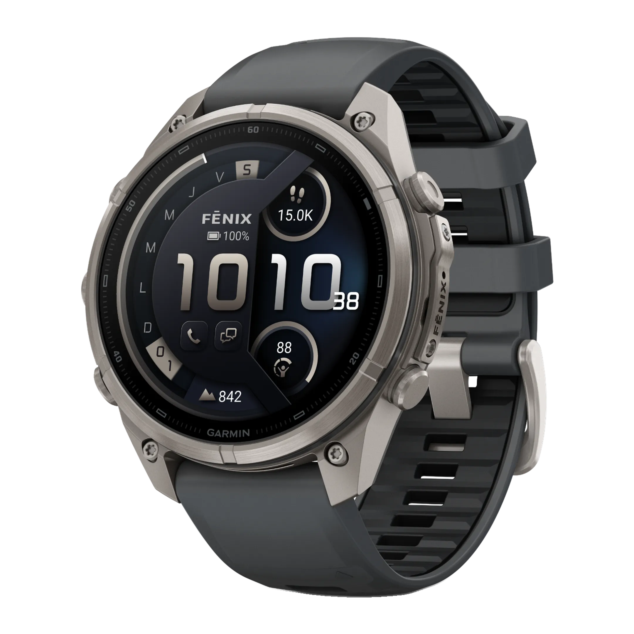 Fenix 9 Pro inReach 47 mm - Titanium / Graphite Black