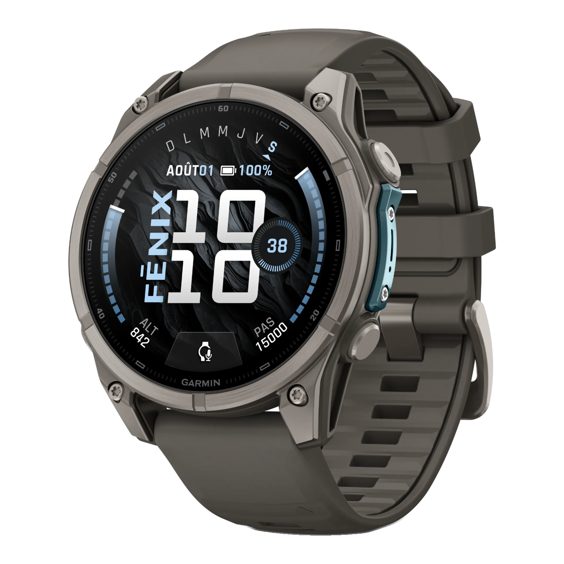 Fenix 9 47 mm - Titanium / Pebble Gray